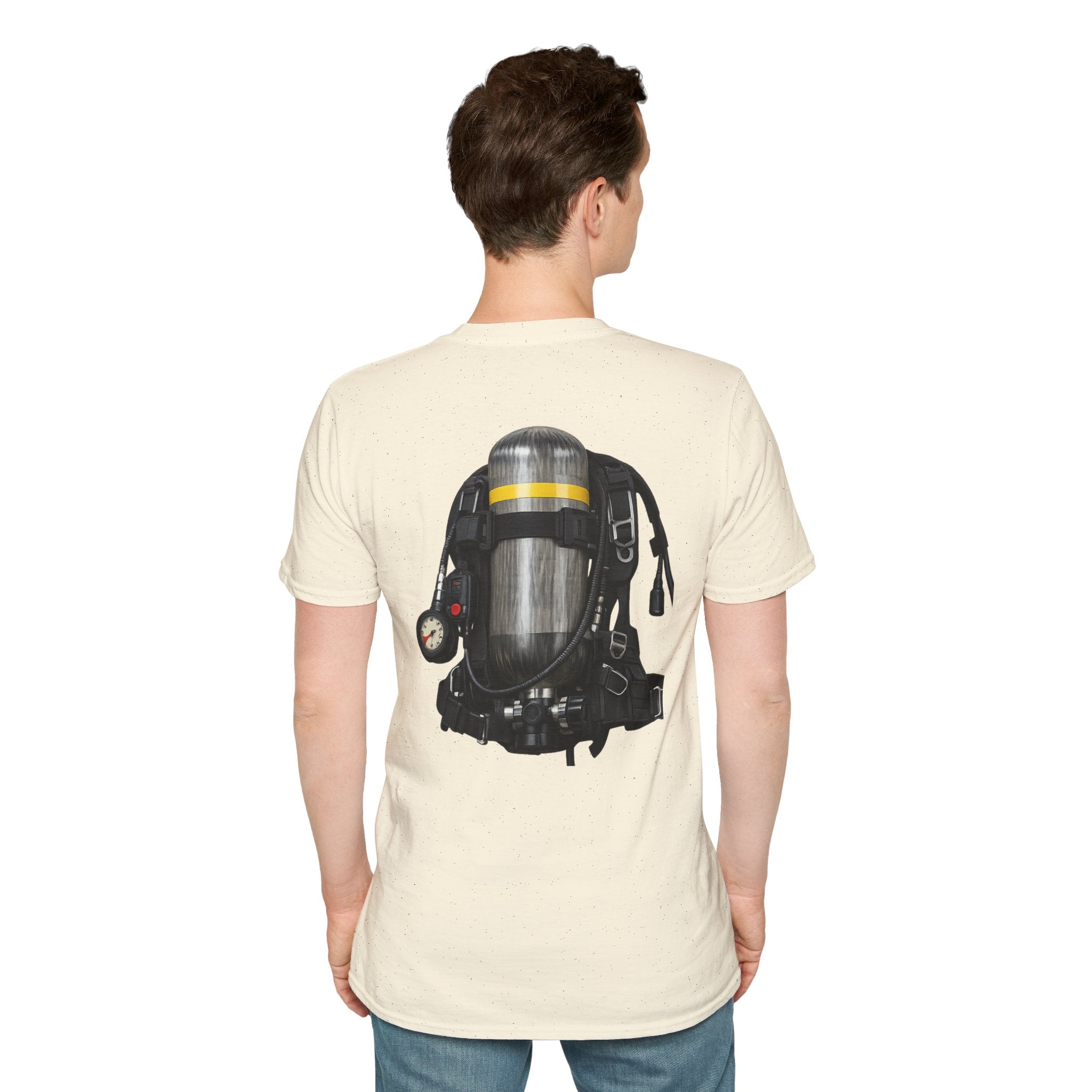 Firefighter SCBA T-Shirt – Self Contained Breathing Apparatus Tee