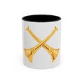 Battalion Chief Collar Insignia Accent Coffee Mug — Firefighter Rank Design (11/15oz)