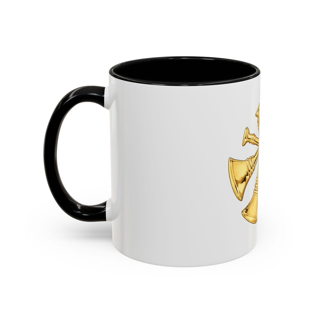 Deputy/Assistant Fire Chief Accent Coffee Mug — Firefighter Rank Insignia (11/15 oz)