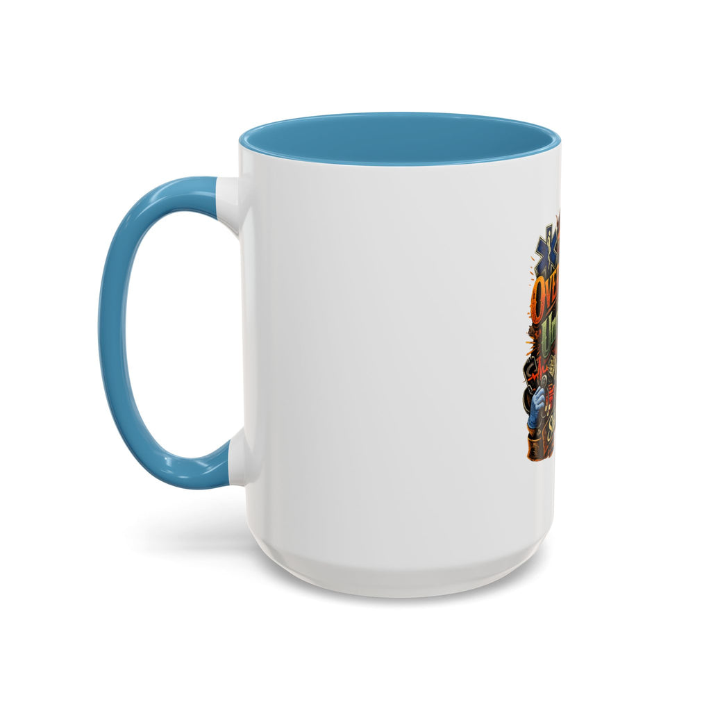 Overworked Underpaid Coffee Mug – "Still Worth It" Rustic Gift for Workers