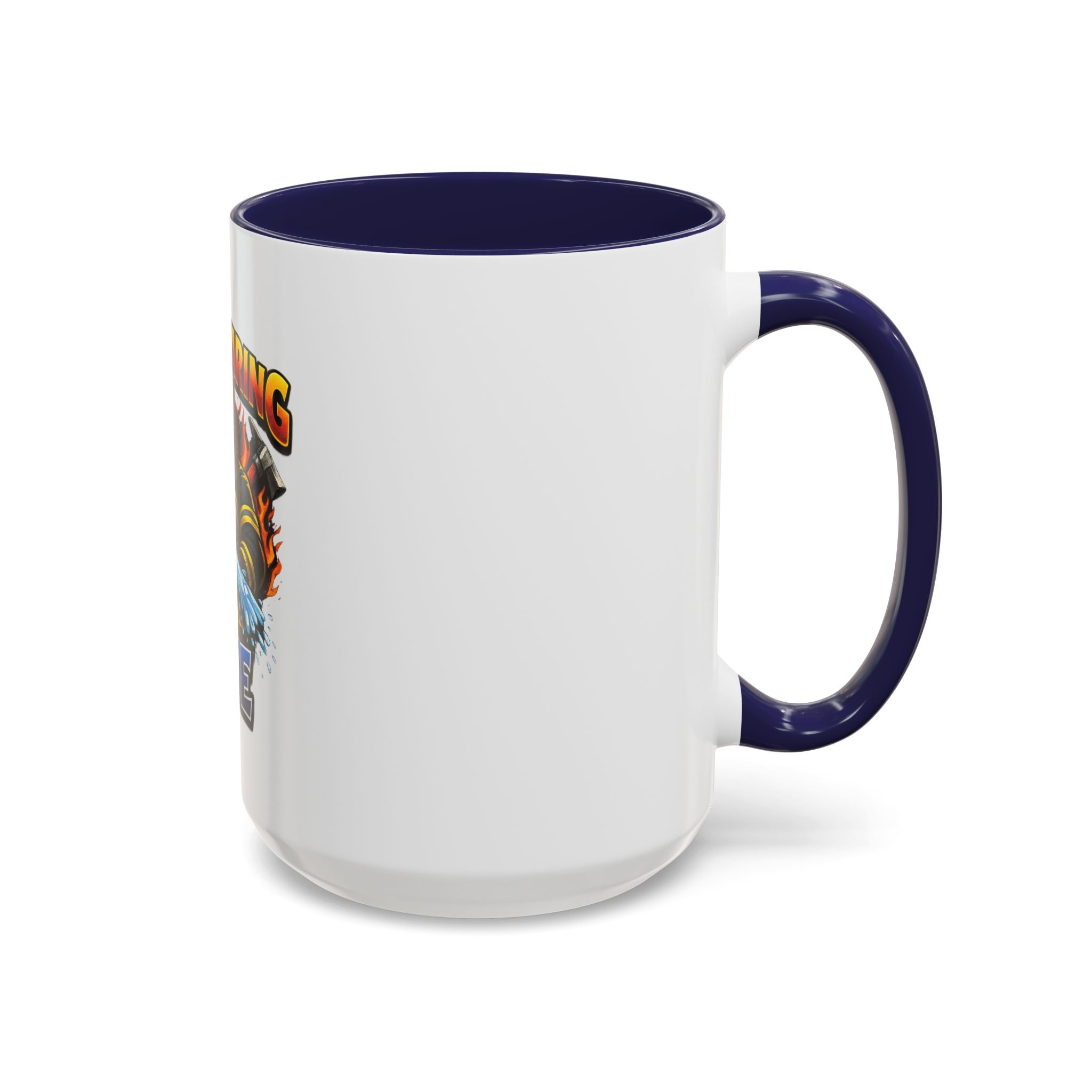 Stop Staring At My Hose Firefighter Coffee Mug