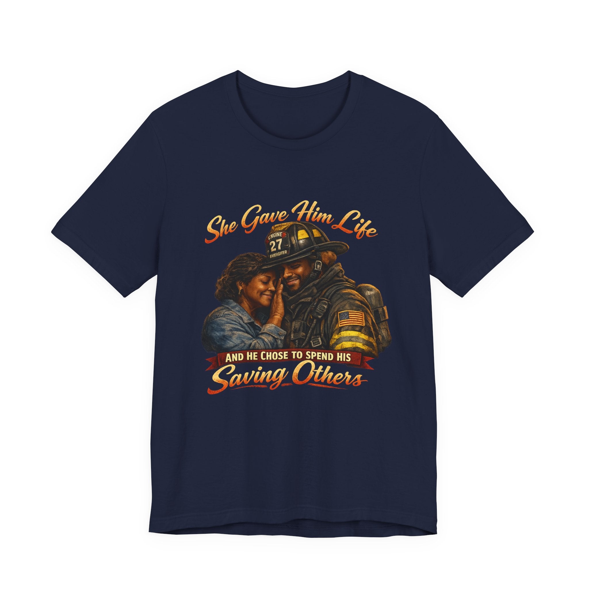 "She Gave Him Life and He Chose to Spend His Saving Others"   Firefighter Mom's Tribute