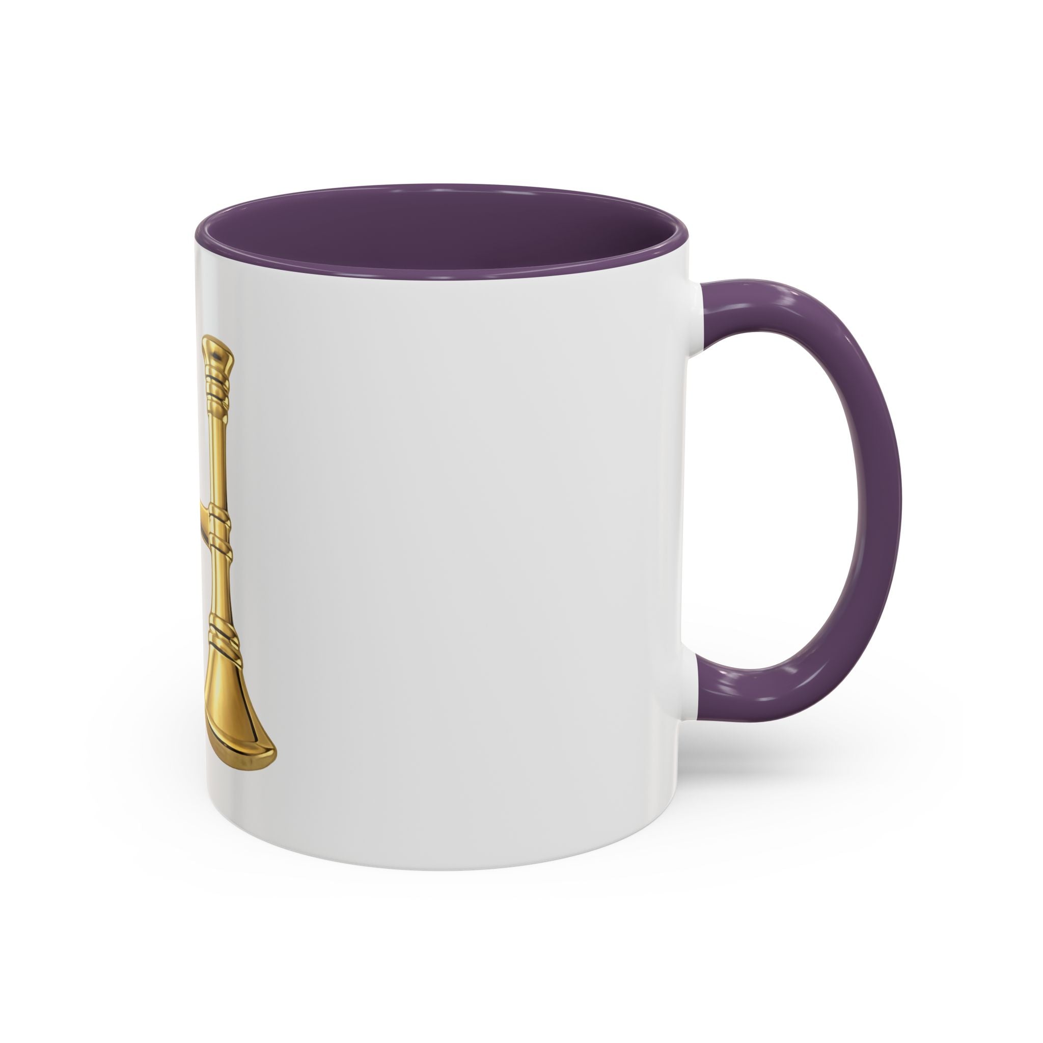 Fire Captain Accent Coffee Mug — Fire Captain Rank Emblem (11/15 oz)