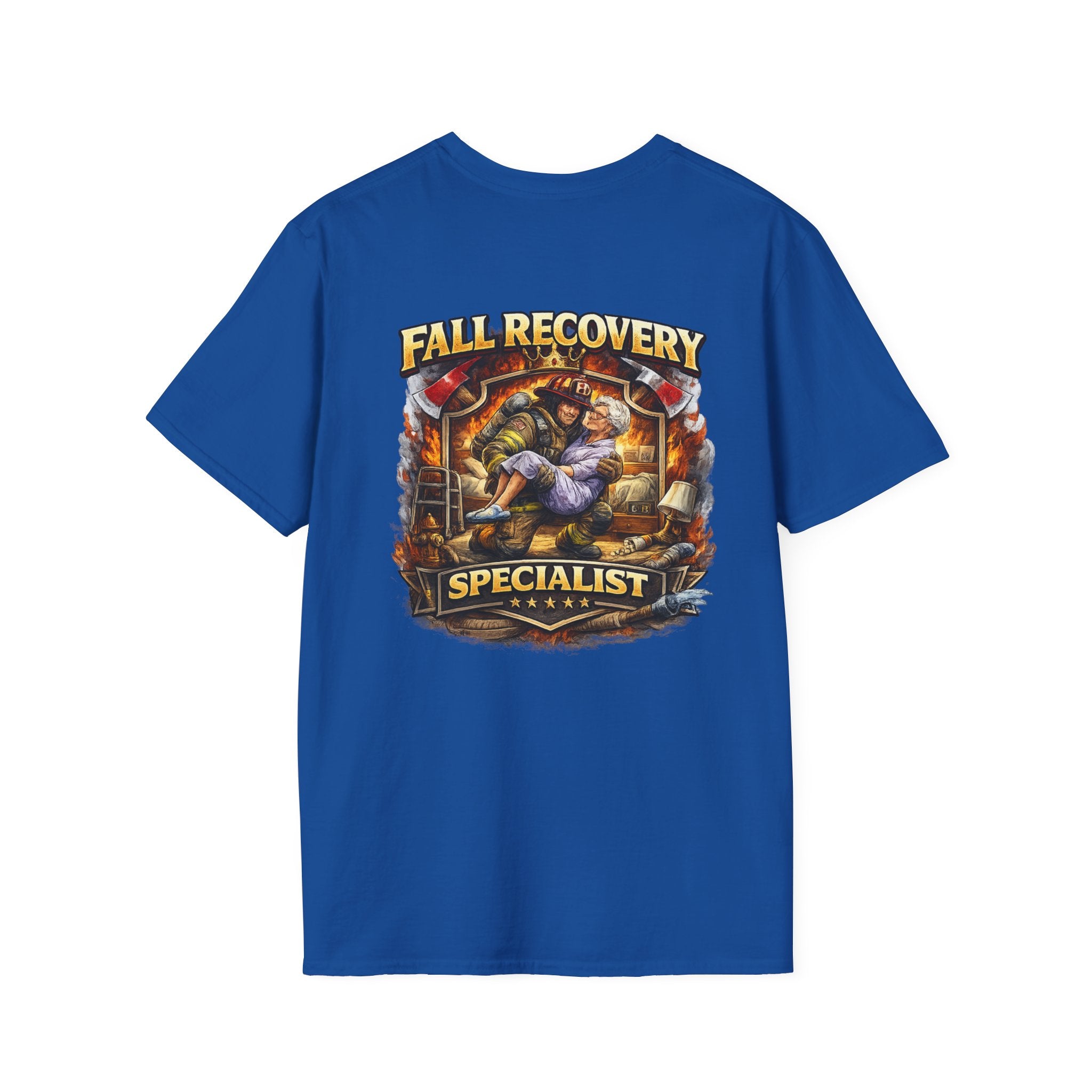 Fall Recovery Specialist T-Shirt - Rescue & Safety Crew Tee