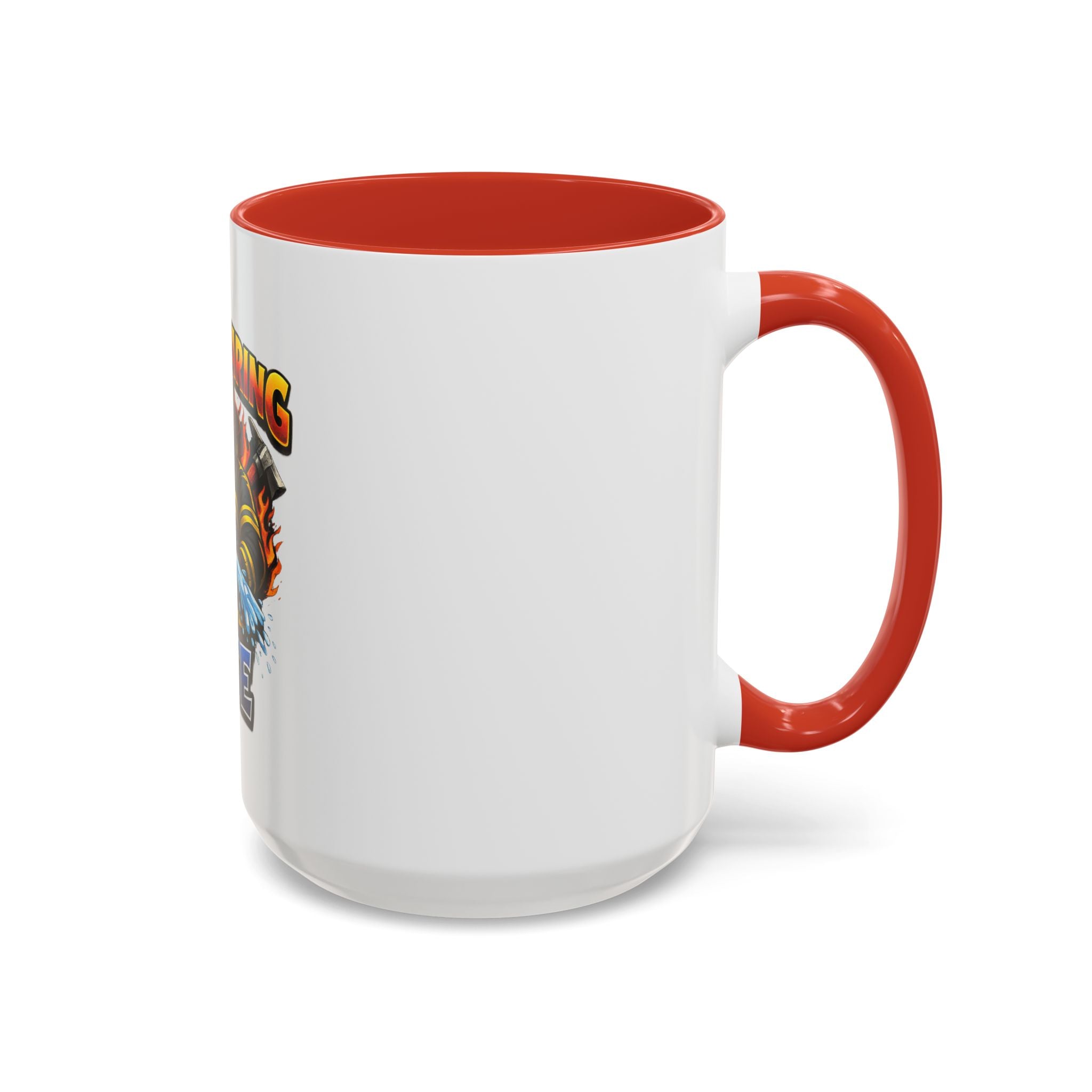 Stop Staring At My Hose Firefighter Coffee Mug