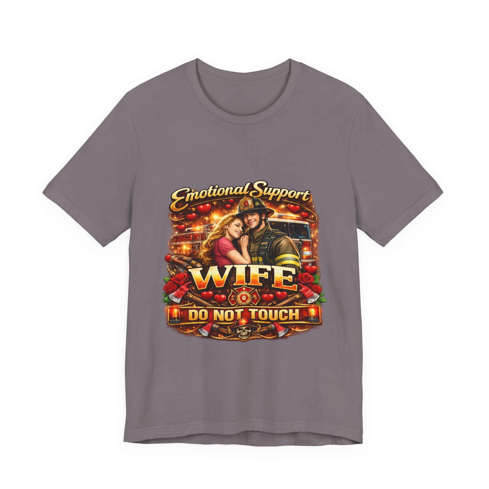 Emotional Support Wife T-Shirt – "Do Not Touch" Graphic Tee