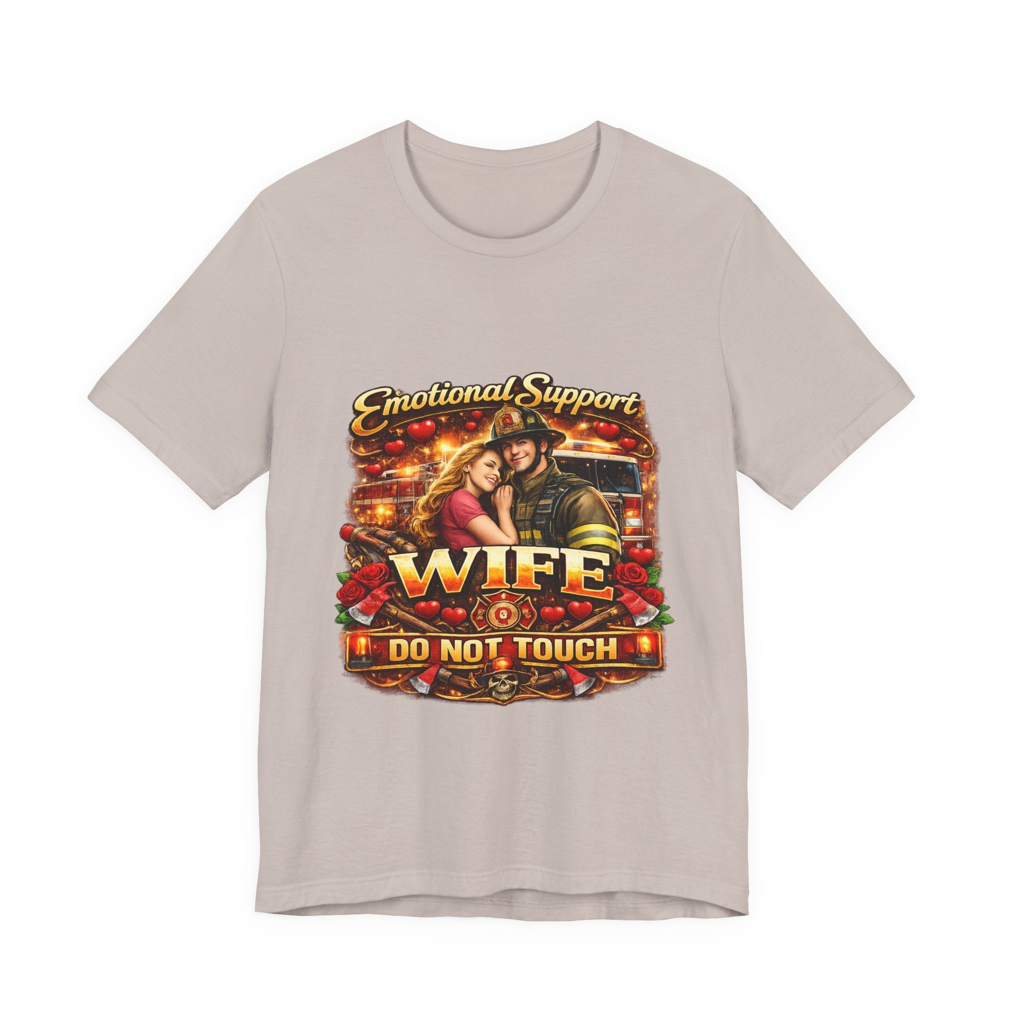 Emotional Support Wife T-Shirt – "Do Not Touch" Graphic Tee