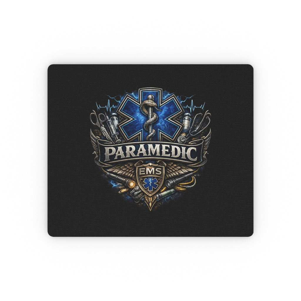Paramedic EMS Crest Mouse Pad