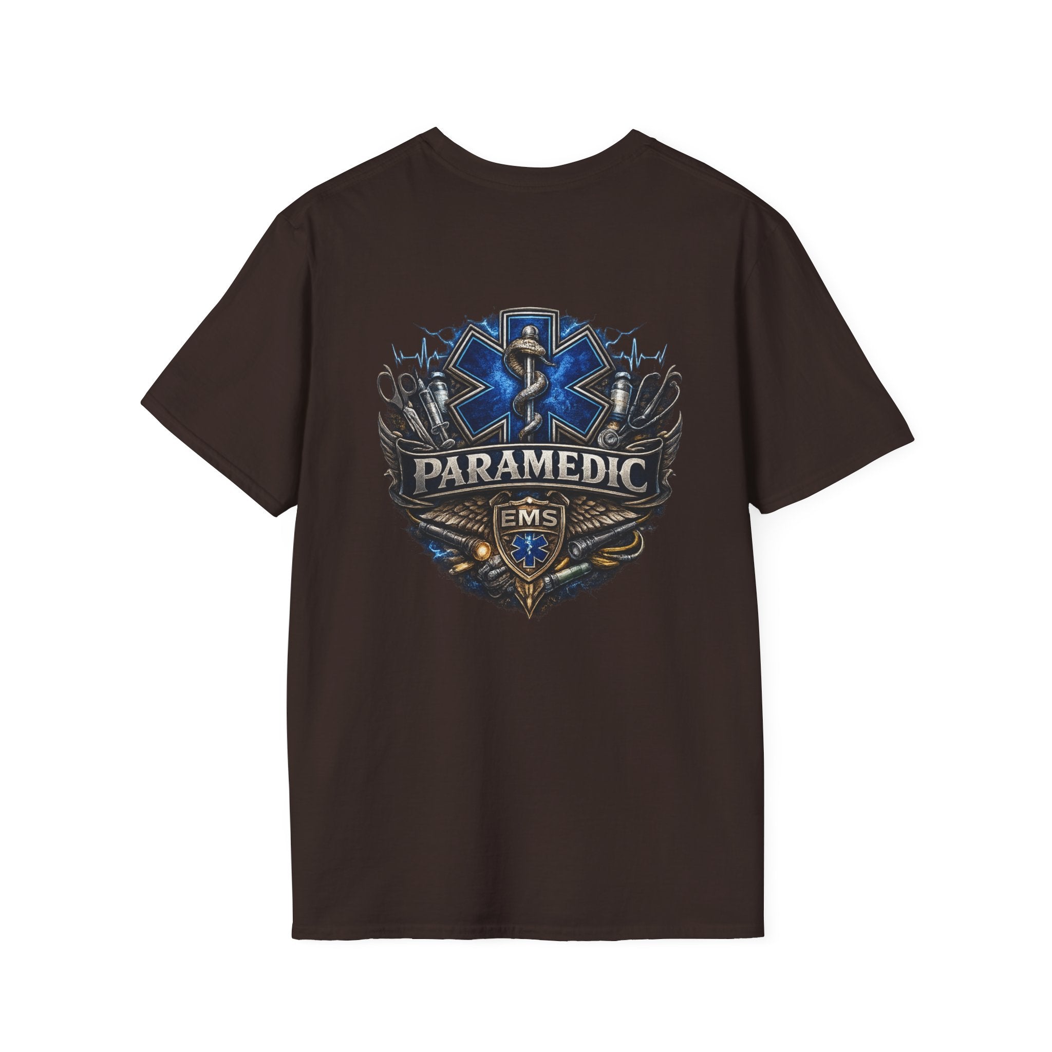 Paramedic EMS Badge T-Shirt — EMS Star of Life