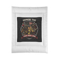 Comforter – Honor the Thin Red Line Firefighter Tribute Comforter