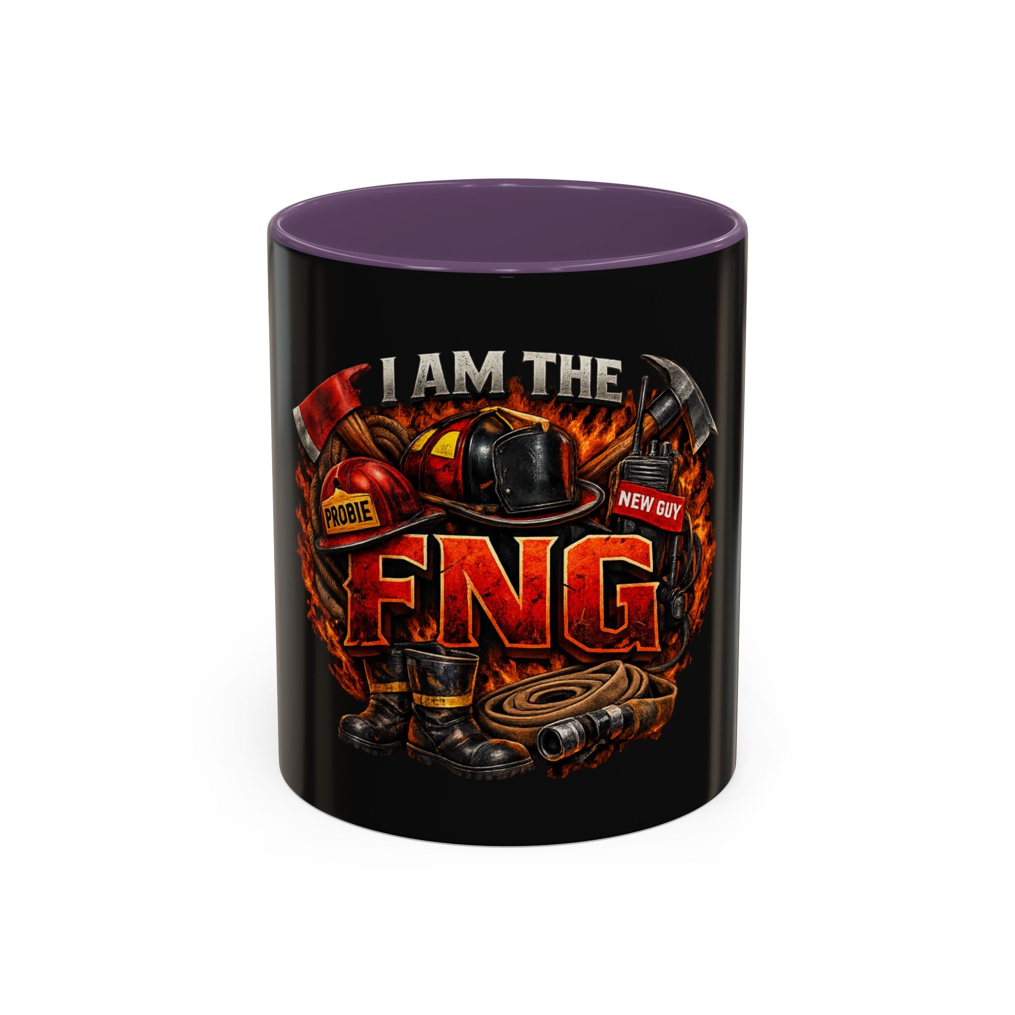 I Am The FNG Coffee Mug — Firefighter New Guy 11/15oz Accent Mug