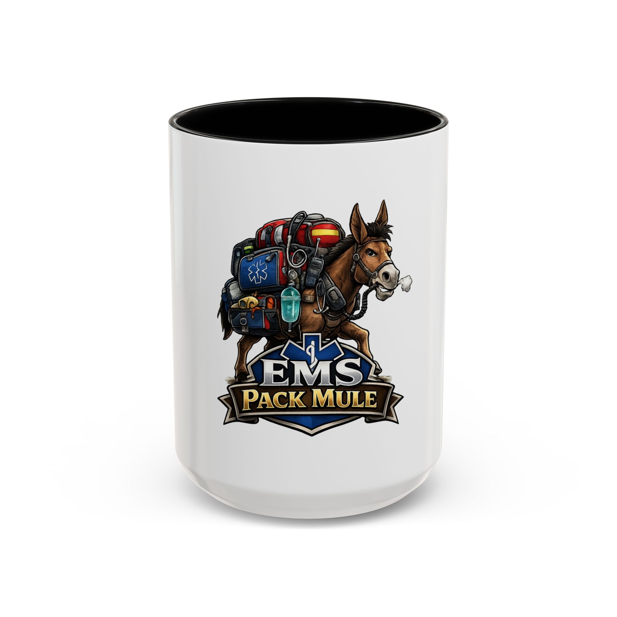 EMS Pack Mule Coffee Mug — Funny Paramedic EMT Gift (11/15 oz)