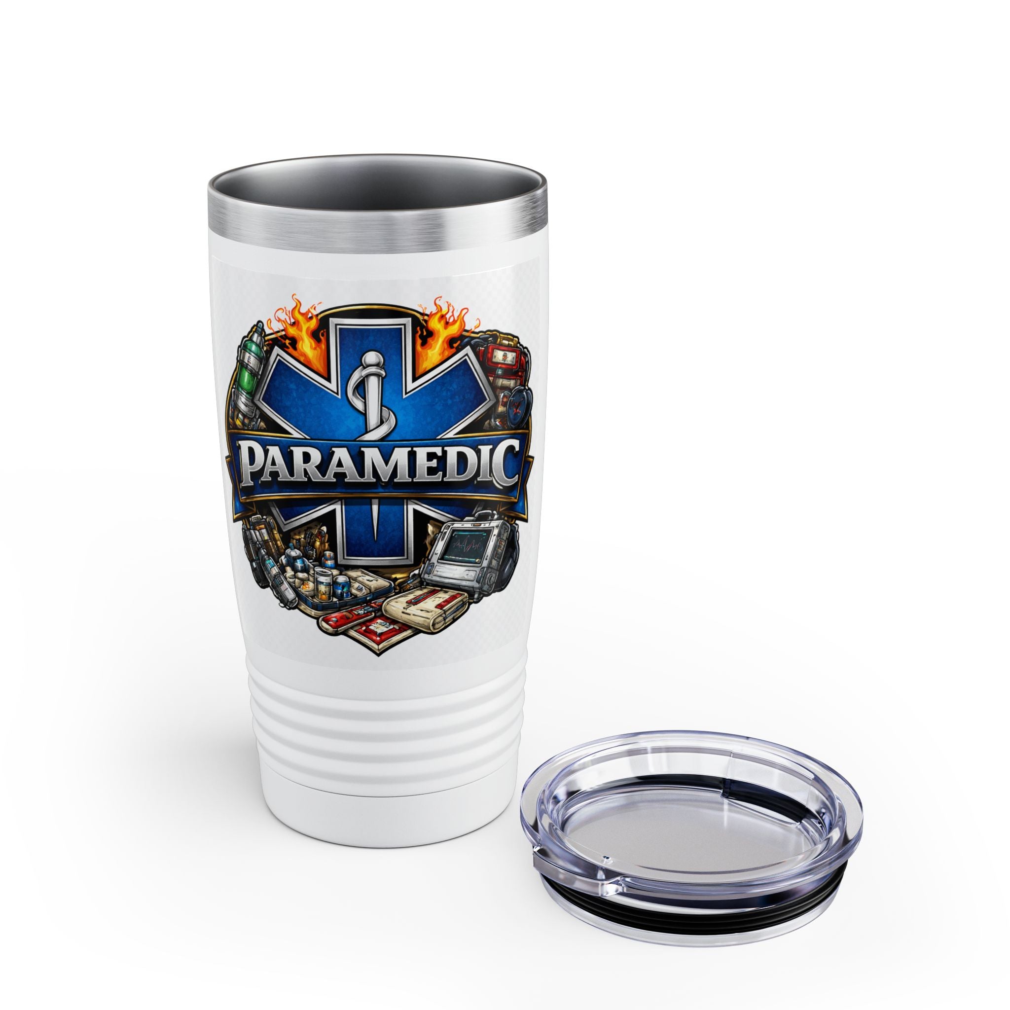 Paramedic 20oz Tumbler - EMS Star of Life Travel Mug