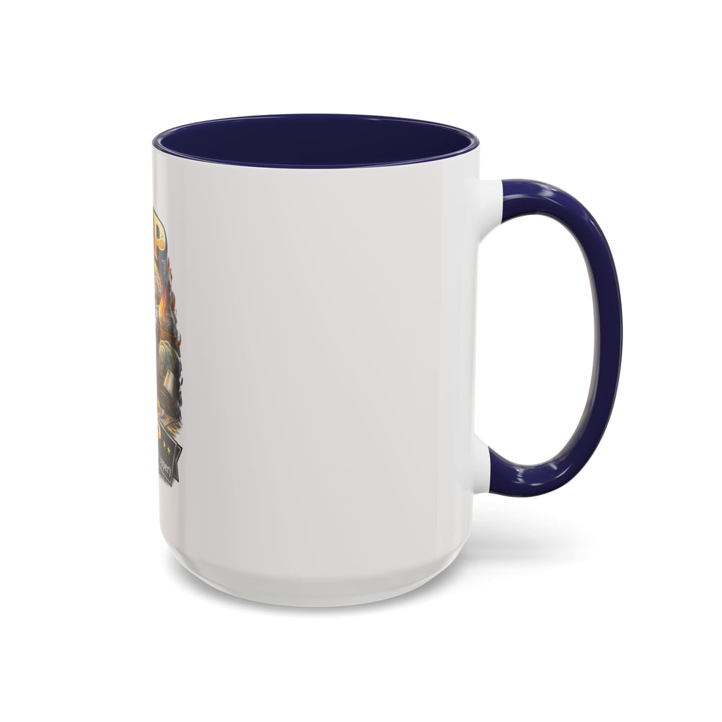 Firefighter Coffee Cup "MVP Most Valuable Picker-upper" Accent Coffee Mug (11, 15oz)