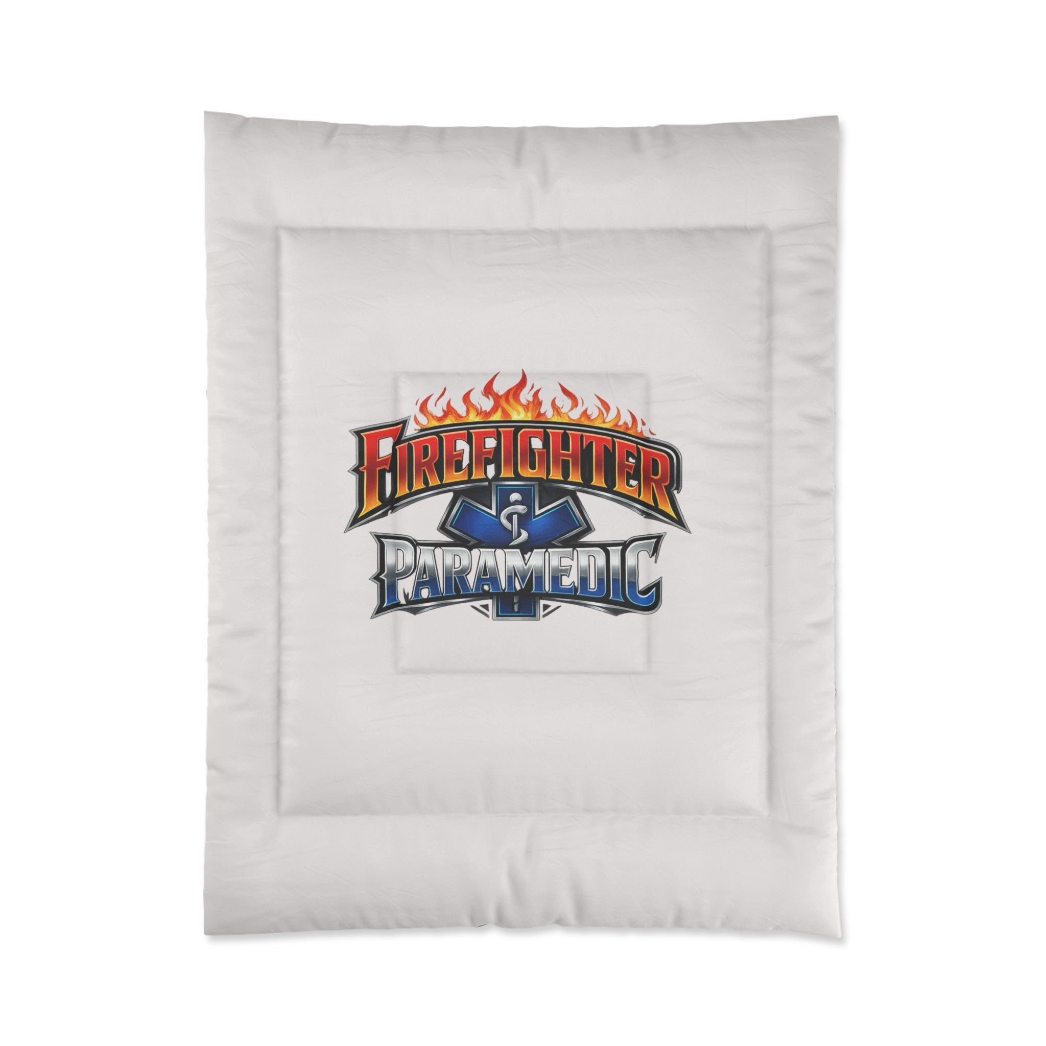 Firefighter & Paramedic Comforter – Emergency Services Logo Bedding