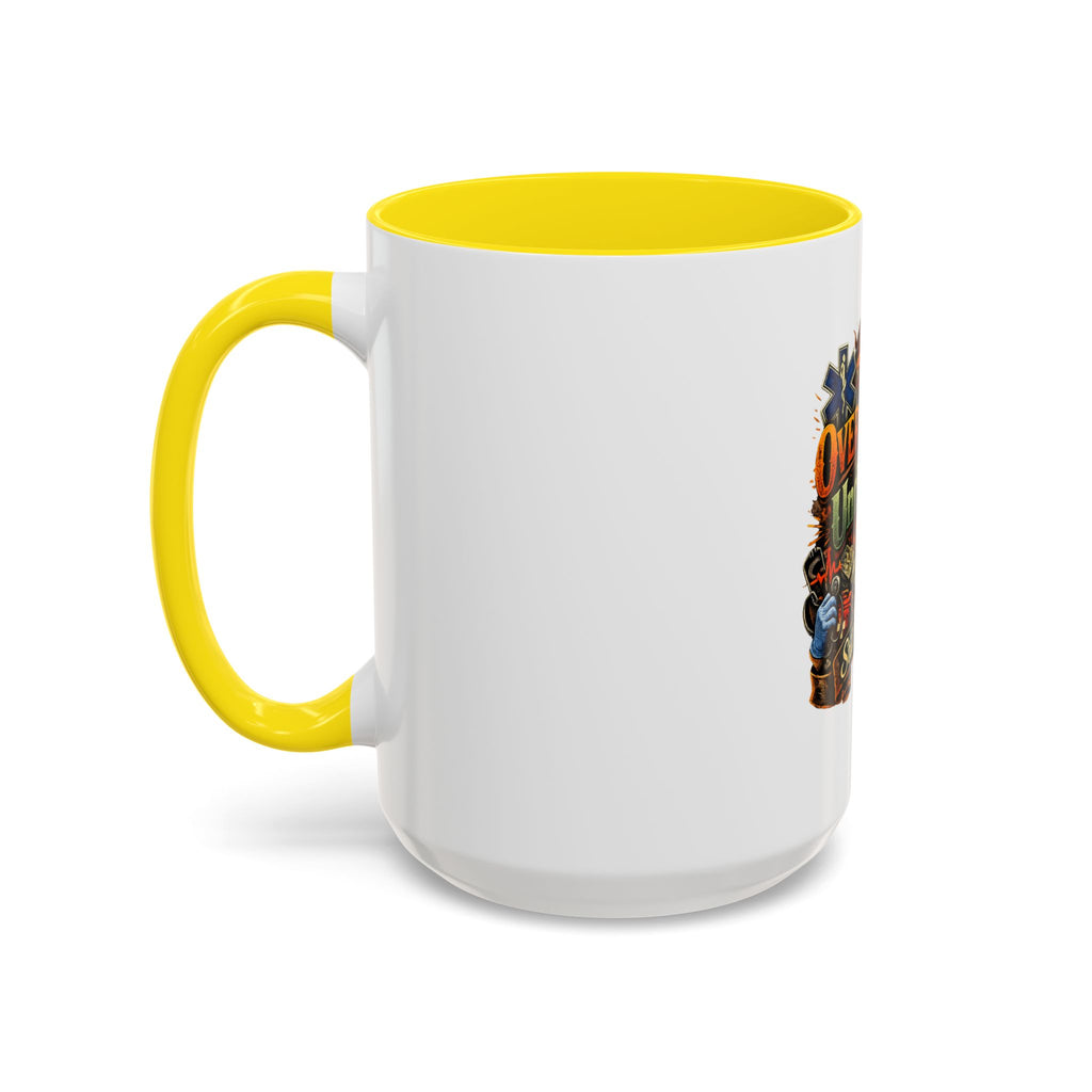 Overworked Underpaid Coffee Mug – "Still Worth It" Rustic Gift for Workers