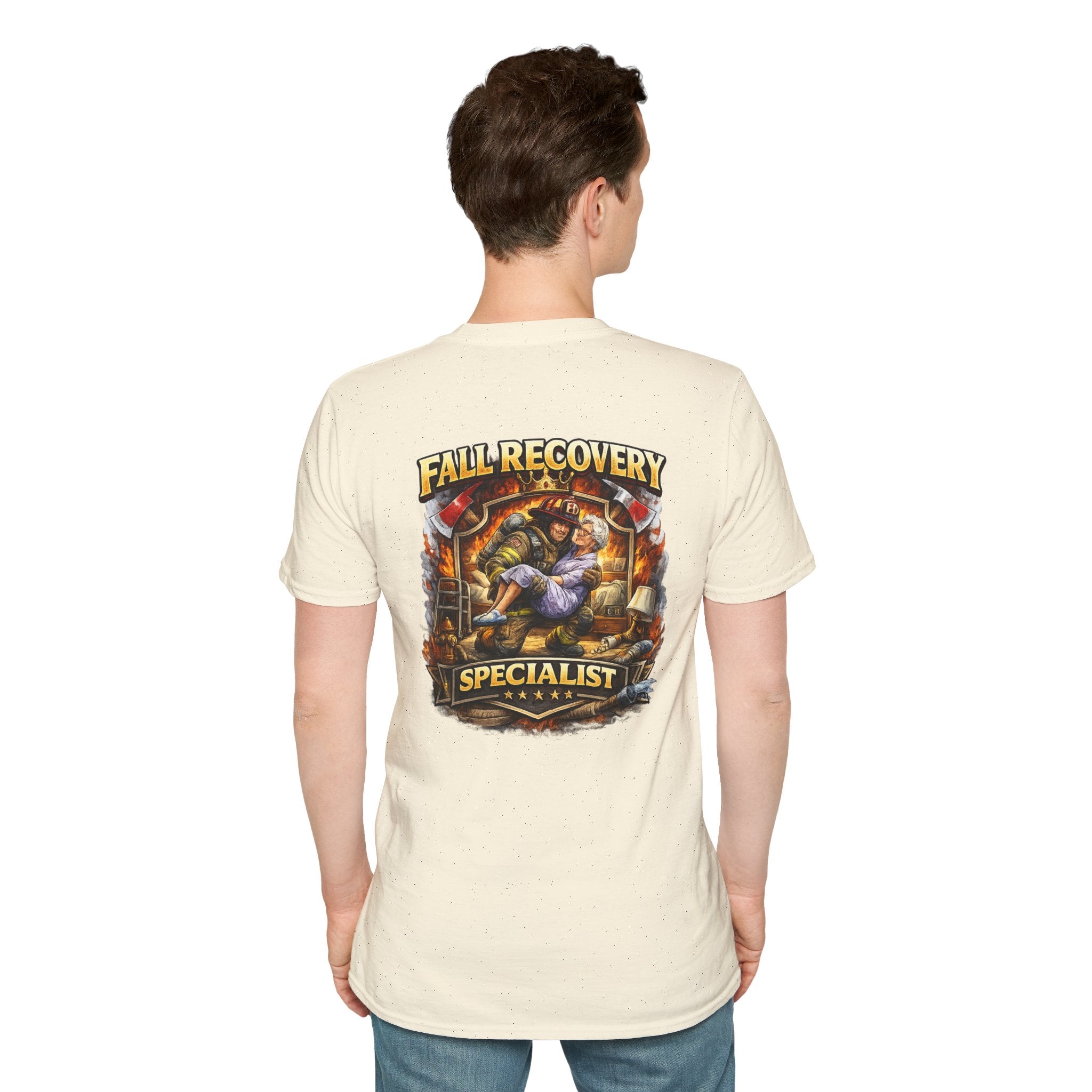 Fall Recovery Specialist T-Shirt - Rescue & Safety Crew Tee