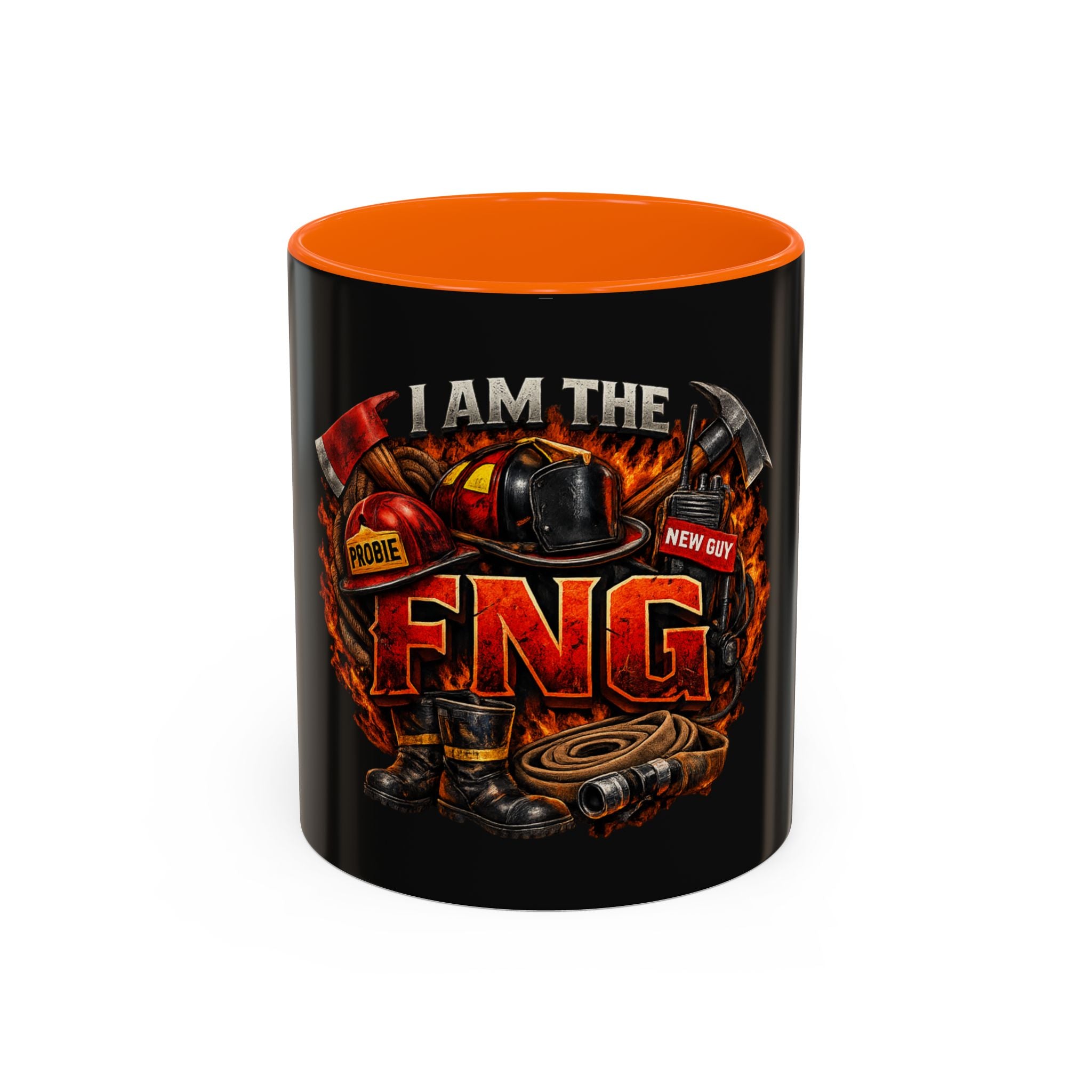 I Am The FNG Coffee Mug — Firefighter New Guy 11/15oz Accent Mug