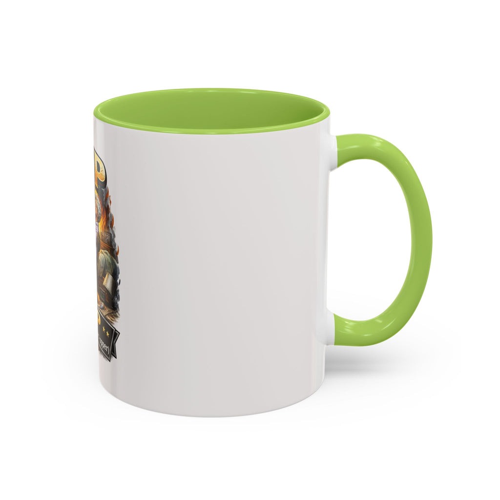 Firefighter Coffee Cup "MVP Most Valuable Picker-upper" Accent Coffee Mug (11, 15oz)