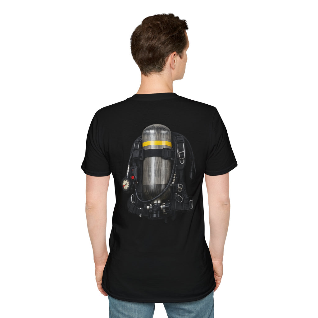 Firefighter SCBA T-Shirt – Self Contained Breathing Apparatus Tee