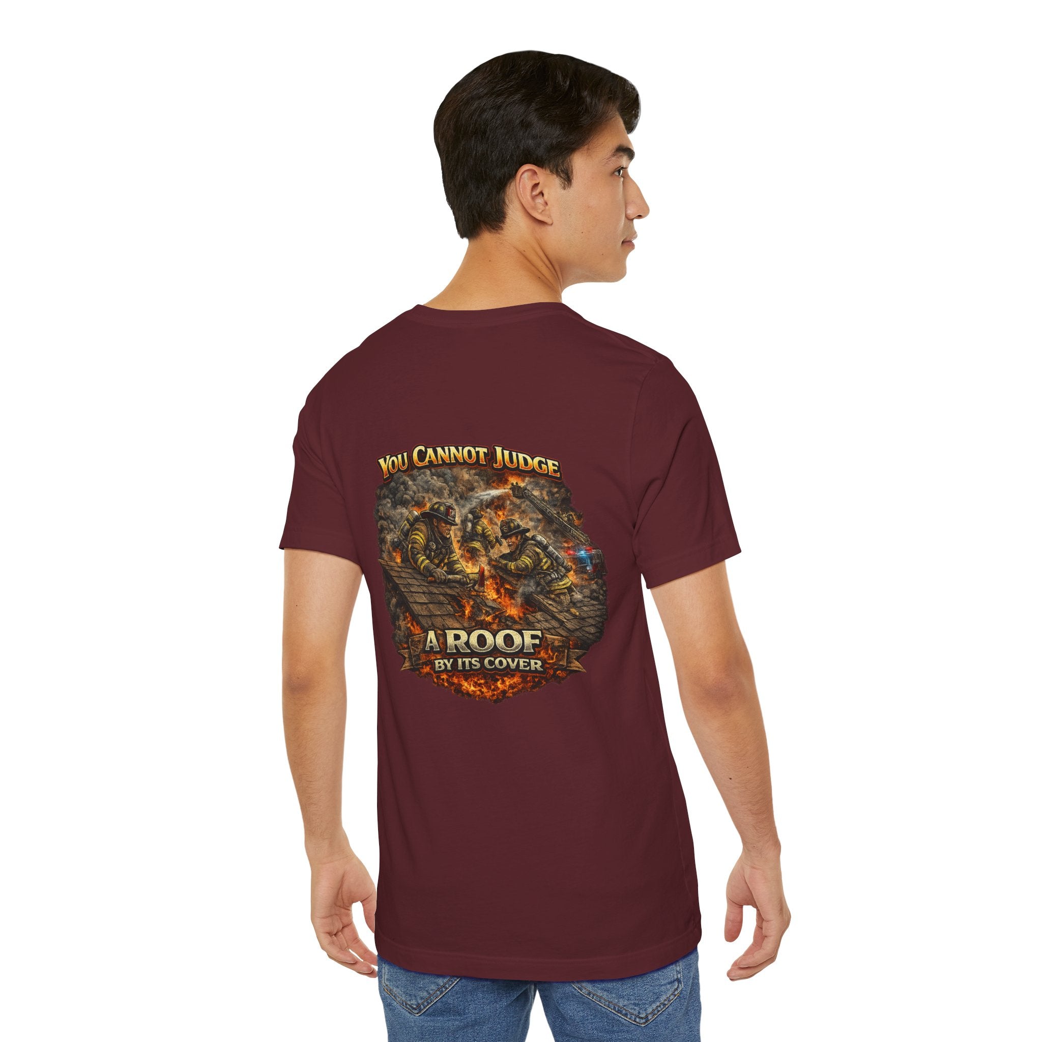 Firefighter Roof Ventilation T-Shirt — Roof Venting Firefighter Tee