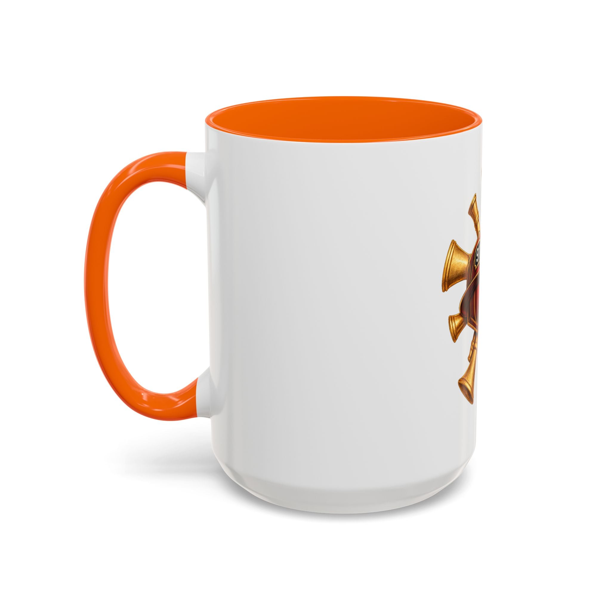 Fire Chief EMS & Firefighter Maltese Cross Coffee Mug — 911 Rescue Medical Emblem Accent Mug