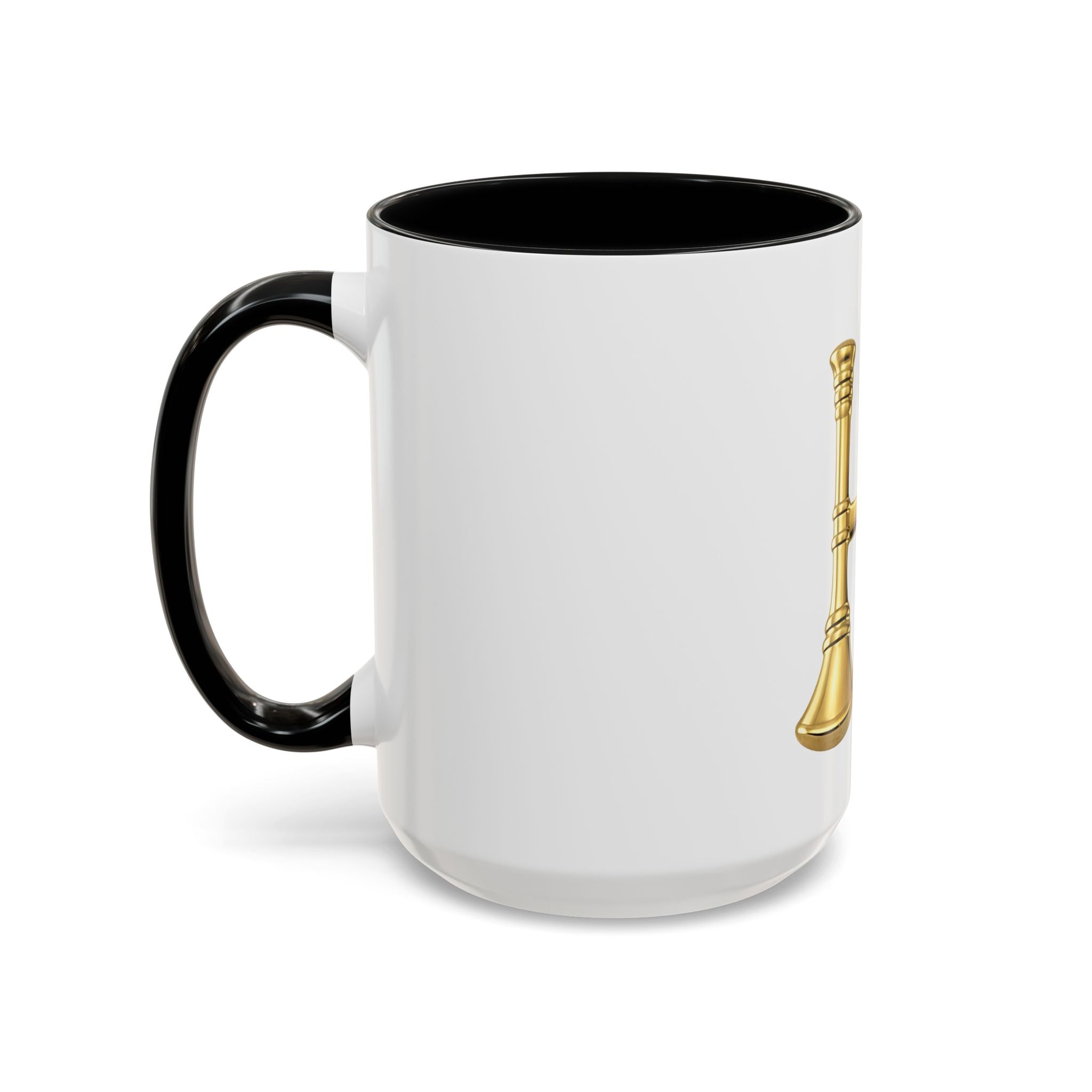 Fire Captain Accent Coffee Mug — Fire Captain Rank Emblem (11/15 oz)