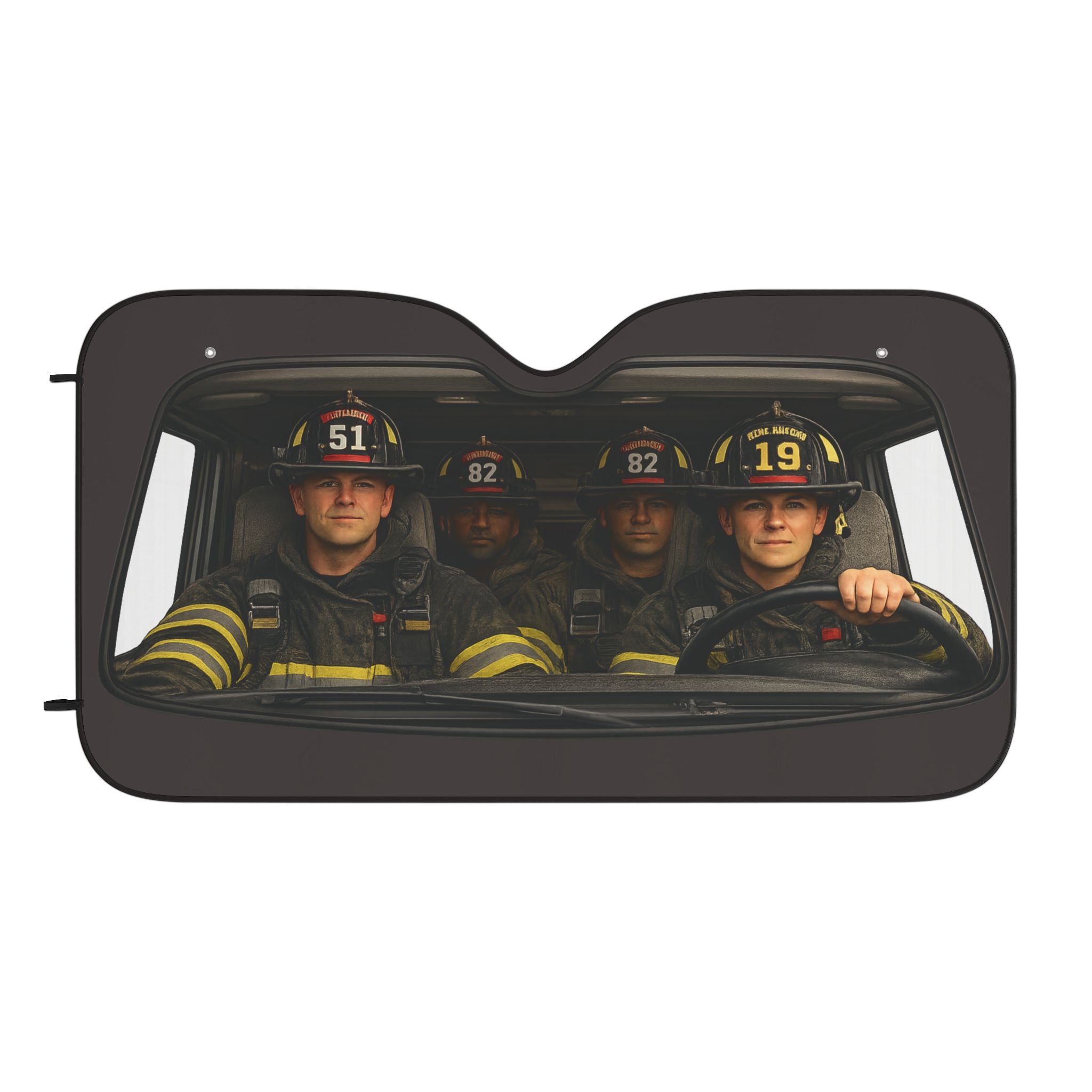 Firefighter Car Sun Windshield Shade