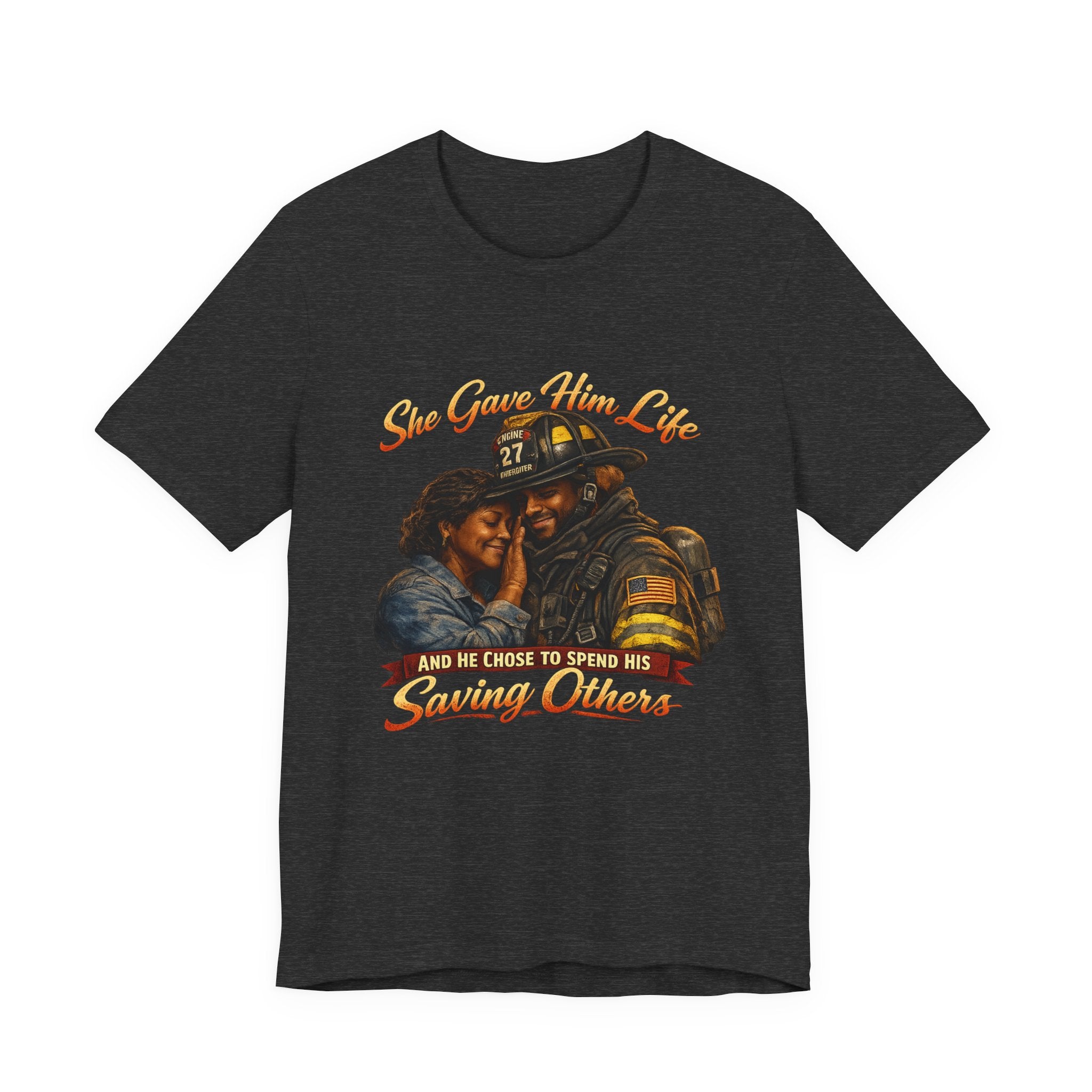 "She Gave Him Life and He Chose to Spend His Saving Others"   Firefighter Mom's Tribute