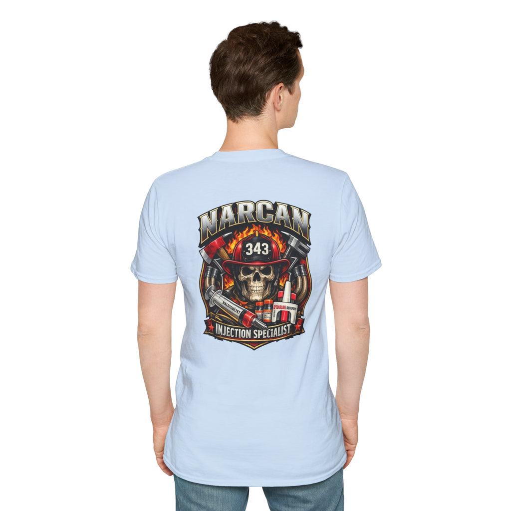 Narcan Injection Specialist Firefighter T-Shirt