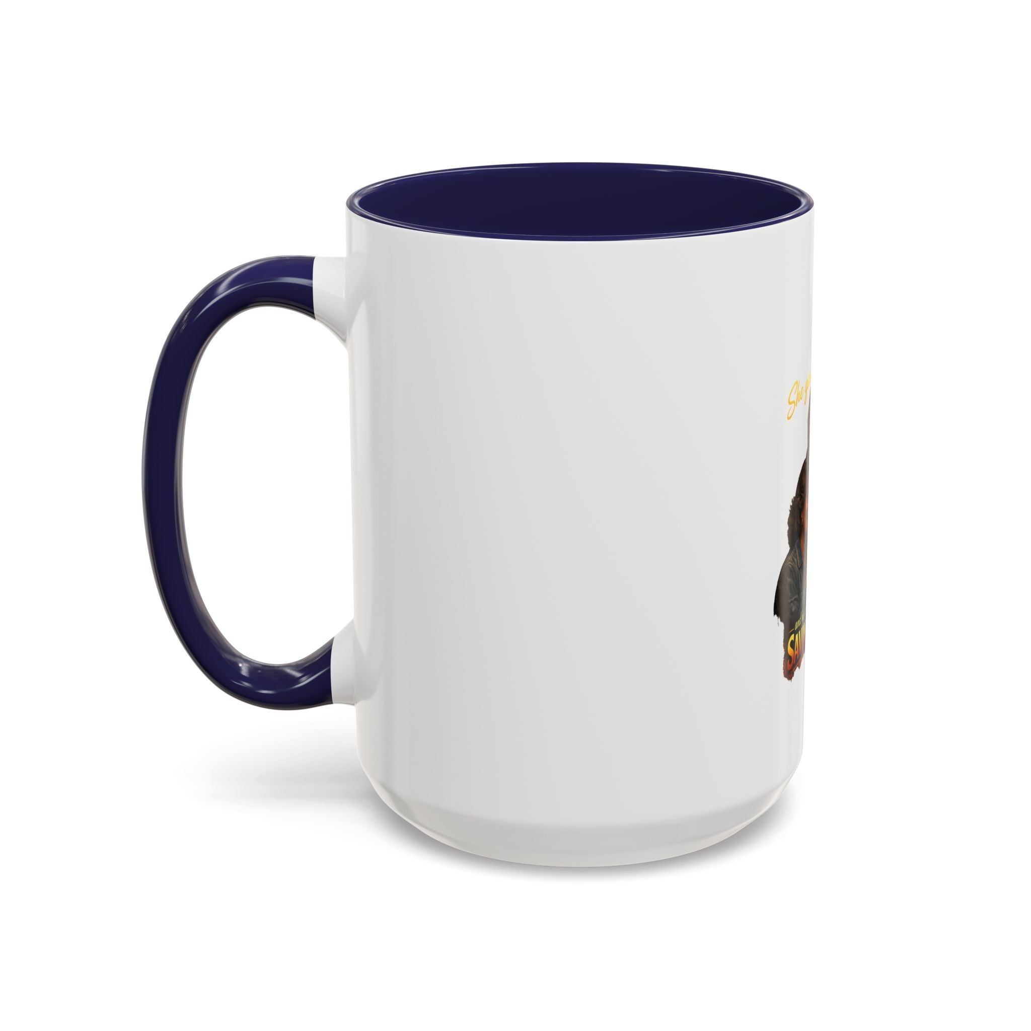 Firefighter Coffee Mug — "She Gave Him Life... He Chose to Spend It Saving Others" Tribute