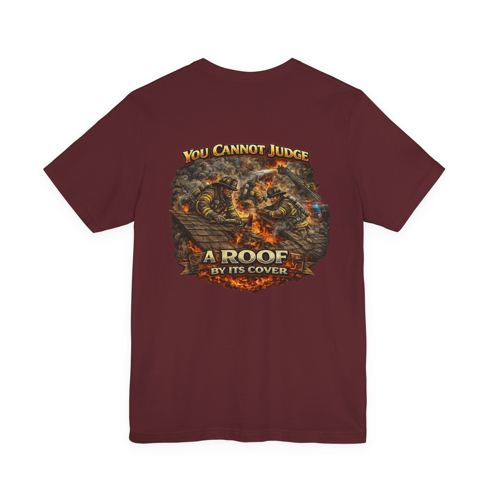 Firefighter Roof Ventilation T-Shirt — Roof Venting Firefighter Tee