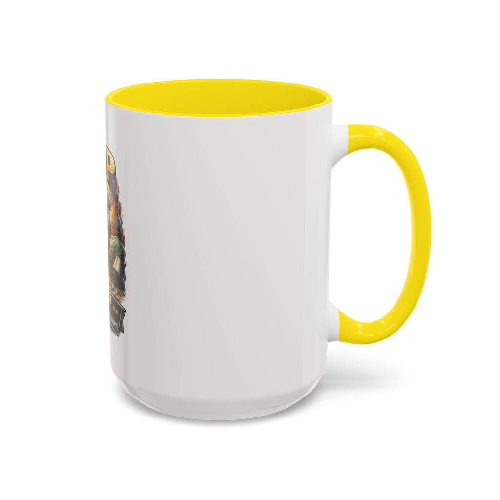 Firefighter Coffee Cup "MVP Most Valuable Picker-upper" Accent Coffee Mug (11, 15oz)