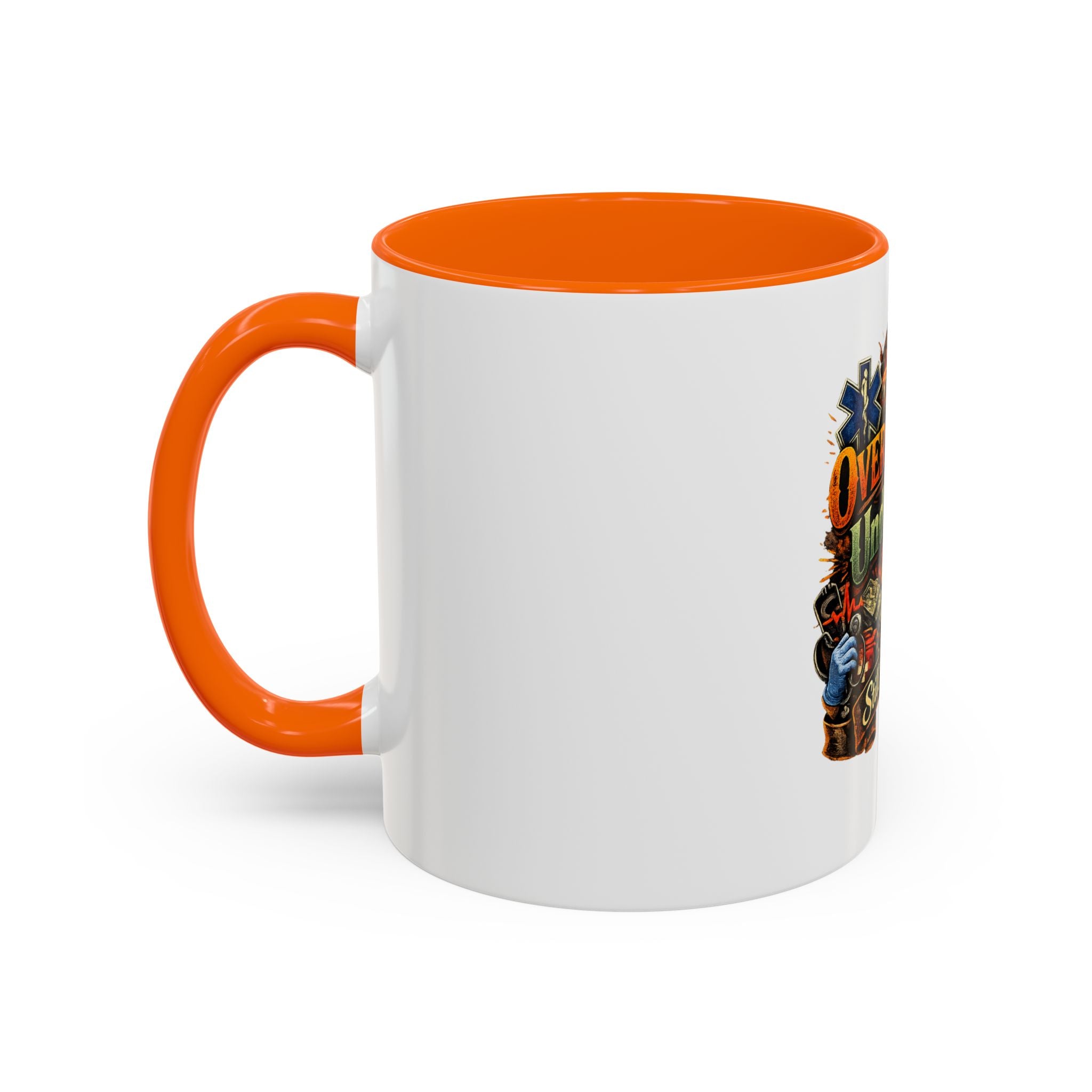 Overworked Underpaid Coffee Mug – "Still Worth It" Rustic Gift for Workers