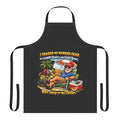 Funny Firefighter Apron – “I Traded My Bunker Gear for Lawn Chairs and Cold Beer” Grilling Apron