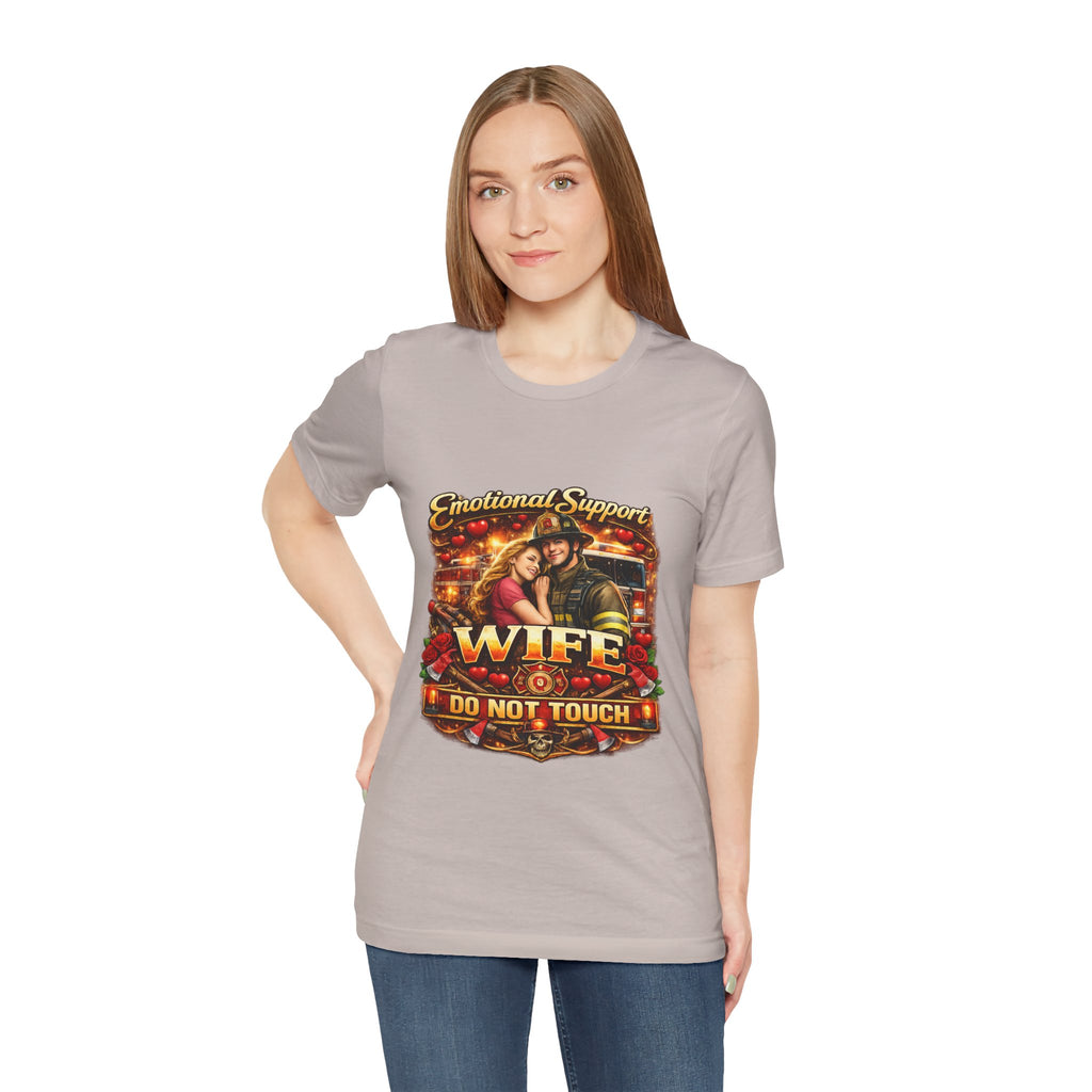 Emotional Support Wife T-Shirt – "Do Not Touch" Graphic Tee