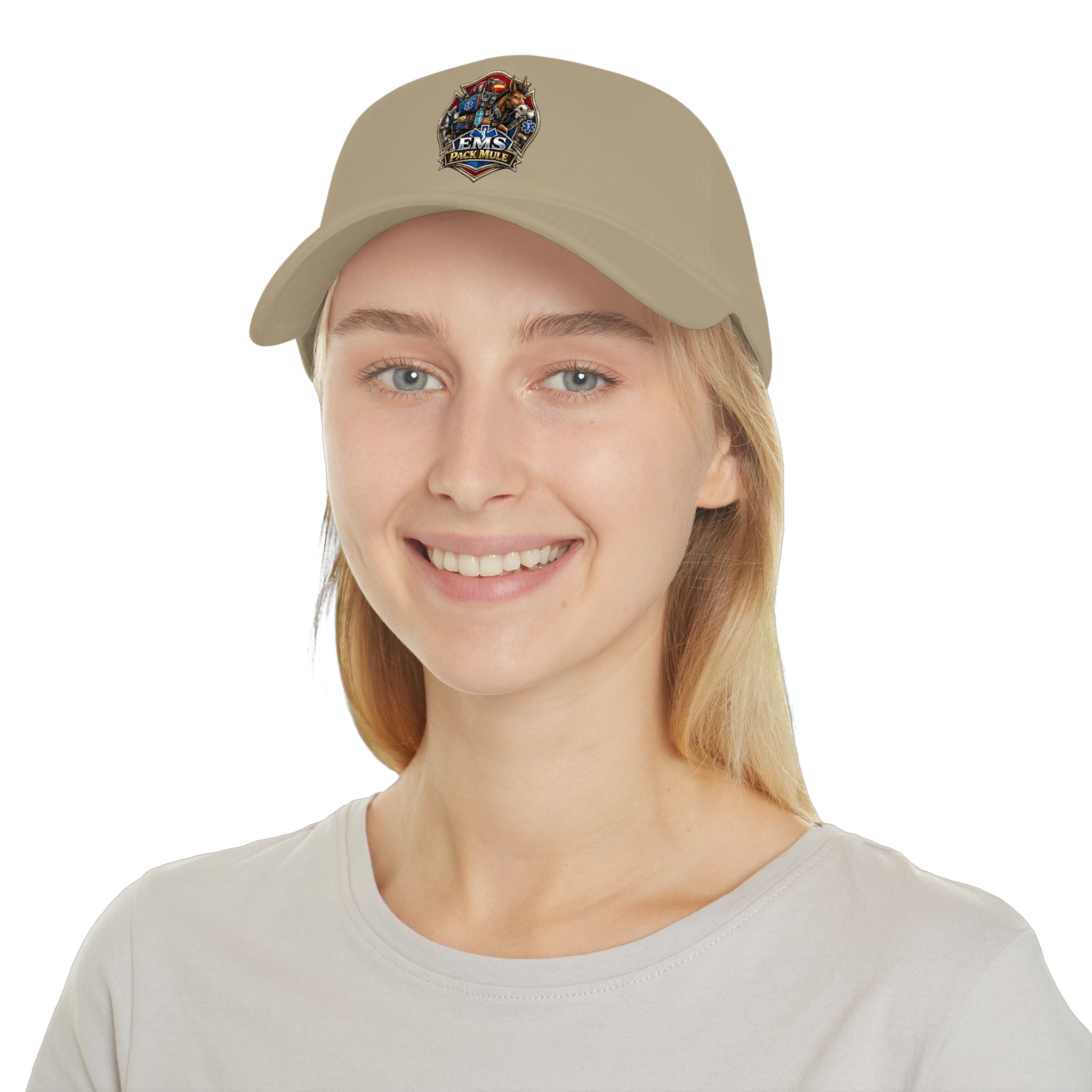 EMS Patch Low Profile Baseball Cap — First Responder Medic Tribute