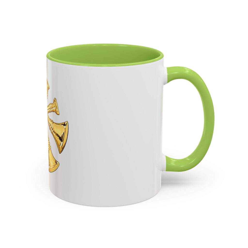 Deputy/Assistant Fire Chief Accent Coffee Mug — Firefighter Rank Insignia (11/15 oz)