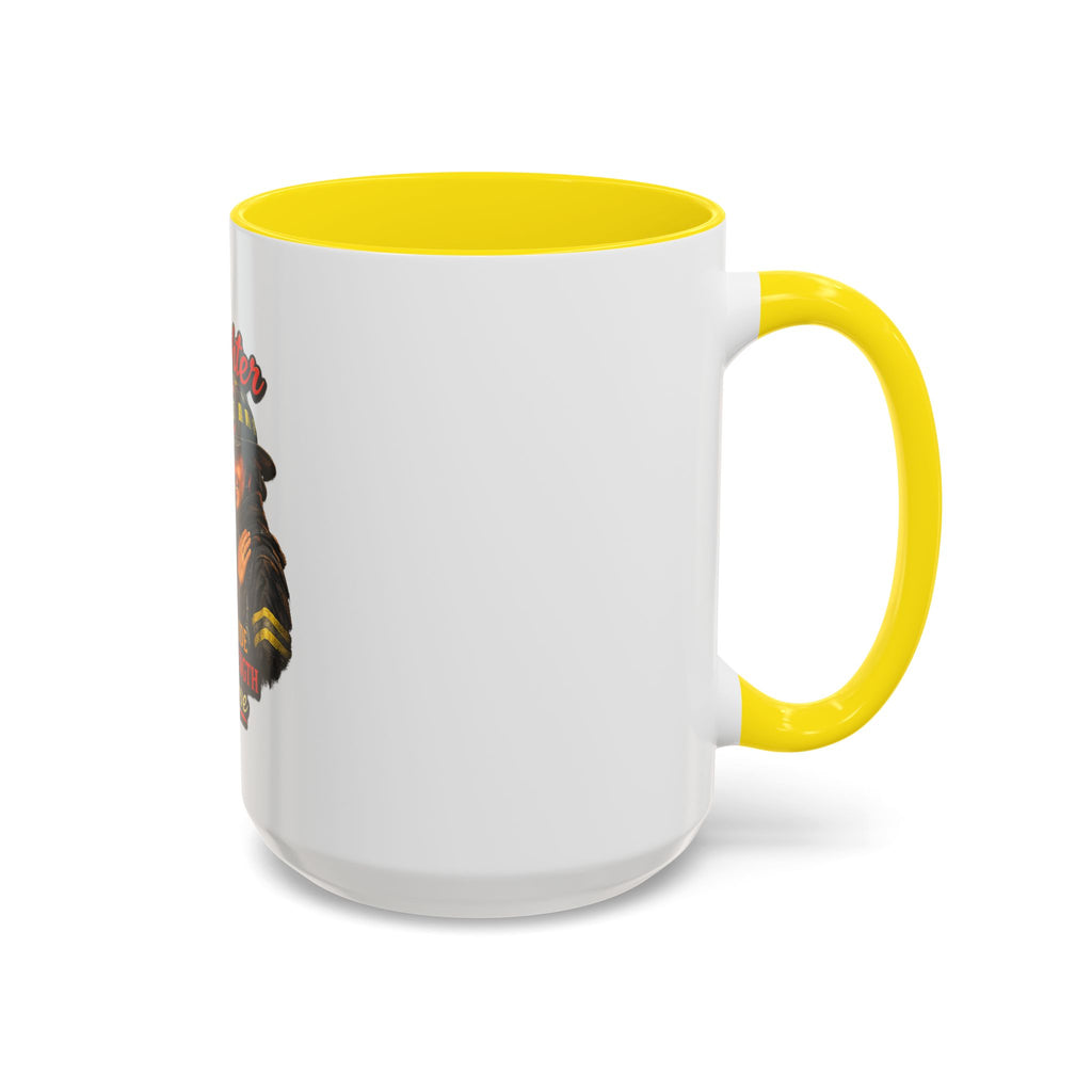Firefighter Mom Coffee Mug — "Part Pride, Part Strength, All Love" (11/15oz)