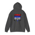 Fire & EMS Hoodie — "One Team One Mission" Back Graphic Pullover