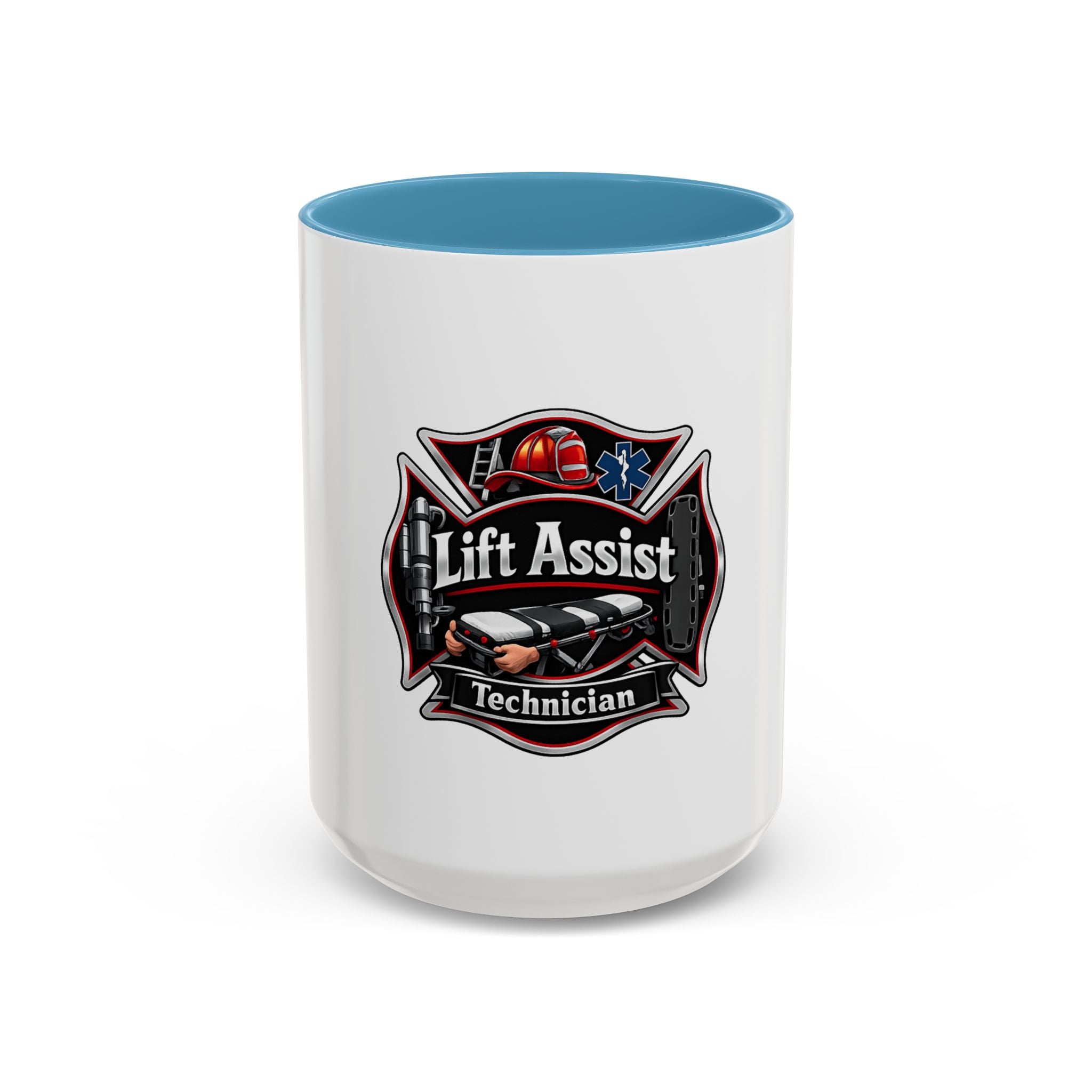 Lift Assist Technician Coffee Mug — Emergency Rescue EMT Firefighter Tribute (11/15 oz)