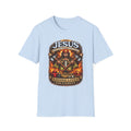 Jesus Firefighter Faith T-Shirt — "Saving Lives for Eternity" Christian Tee