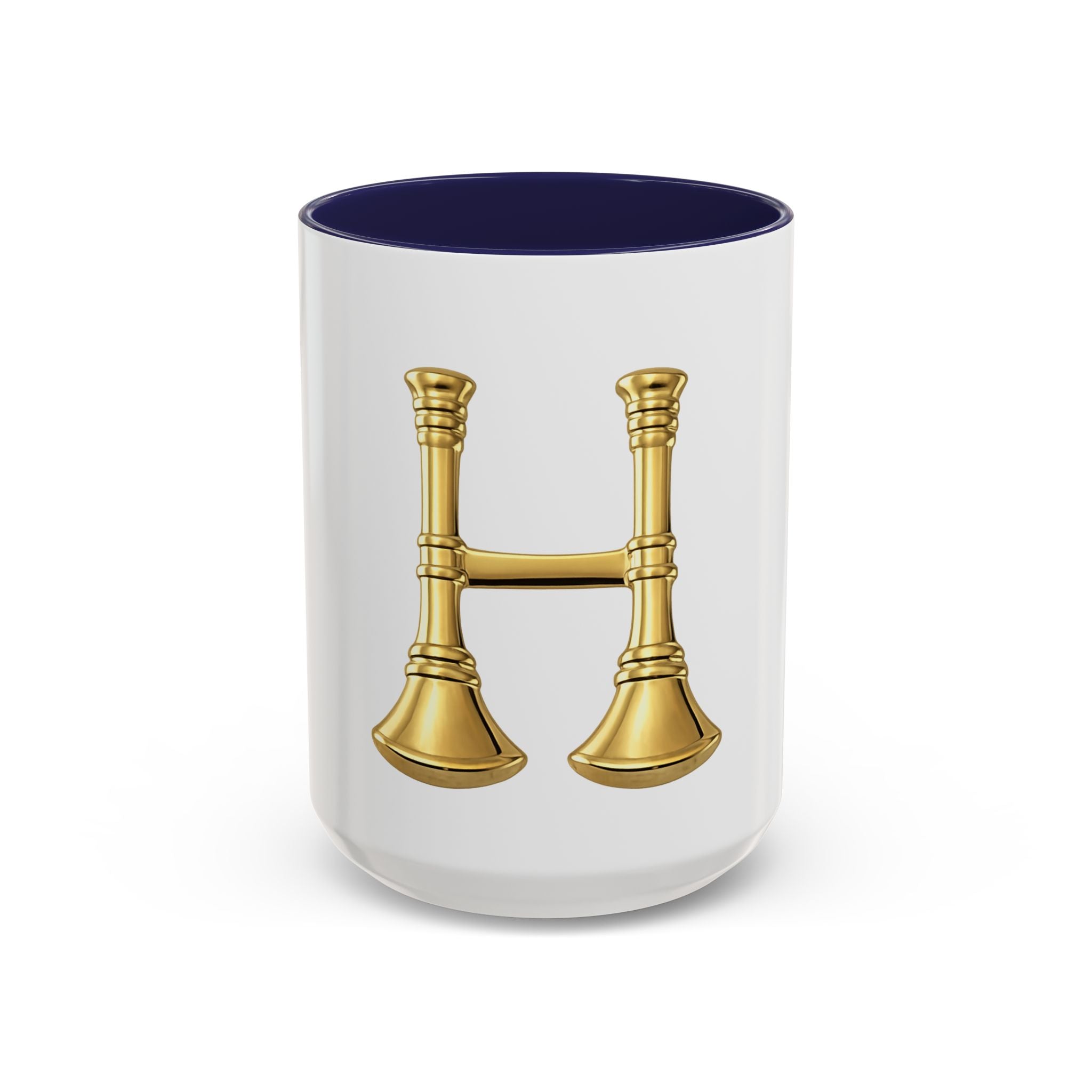 Fire Captain Accent Coffee Mug — Fire Captain Rank Emblem (11/15 oz)