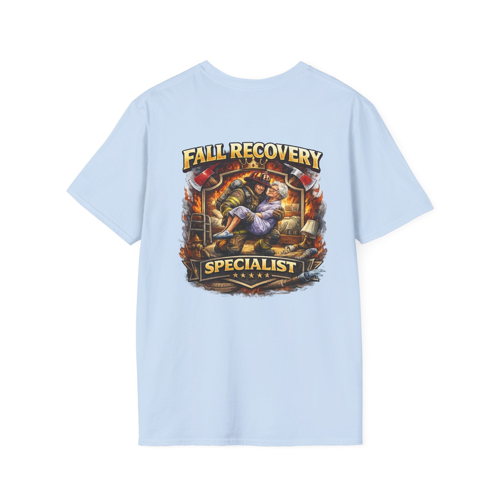 Fall Recovery Specialist T-Shirt - Rescue & Safety Crew Tee