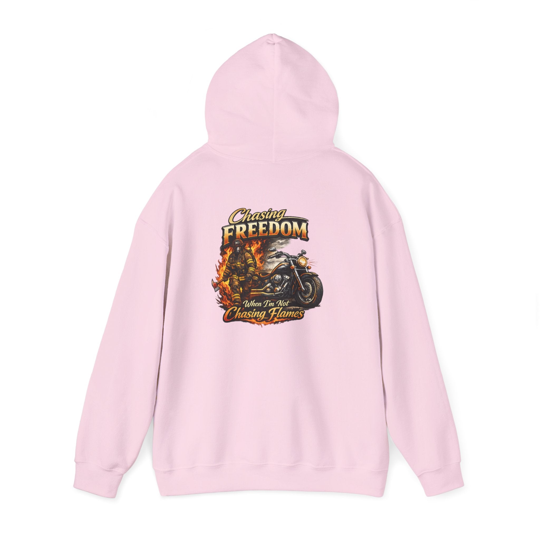 Freedom Motorcycle Hoodie — Chasing Flame Biker Hooded Sweatshirt
