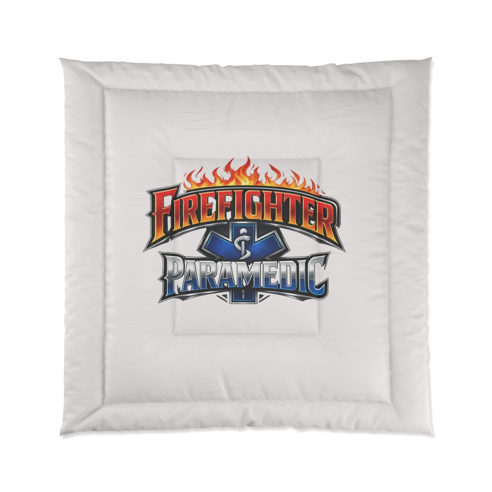 Firefighter & Paramedic Comforter – Emergency Services Logo Bedding