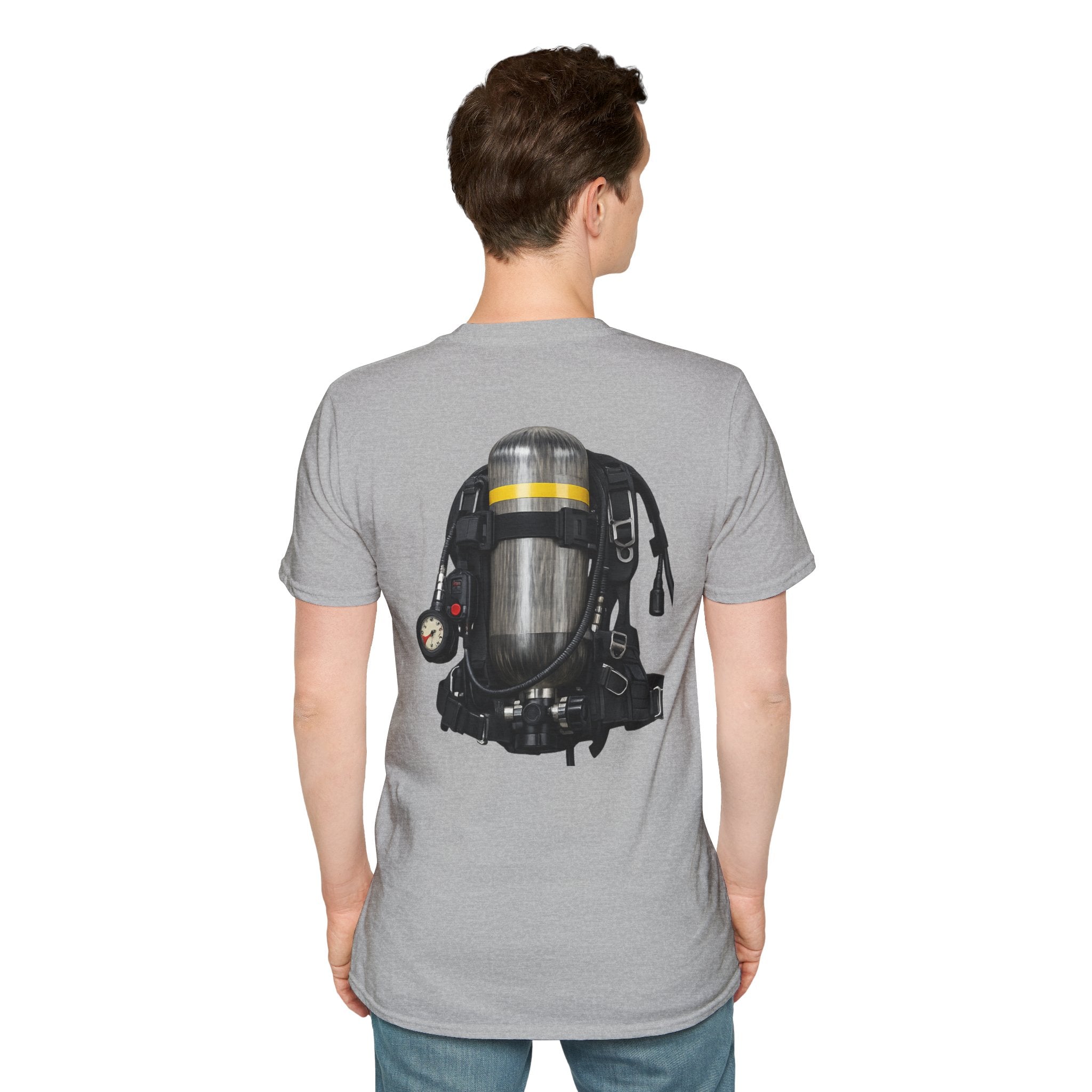 Firefighter SCBA T-Shirt – Self Contained Breathing Apparatus Tee