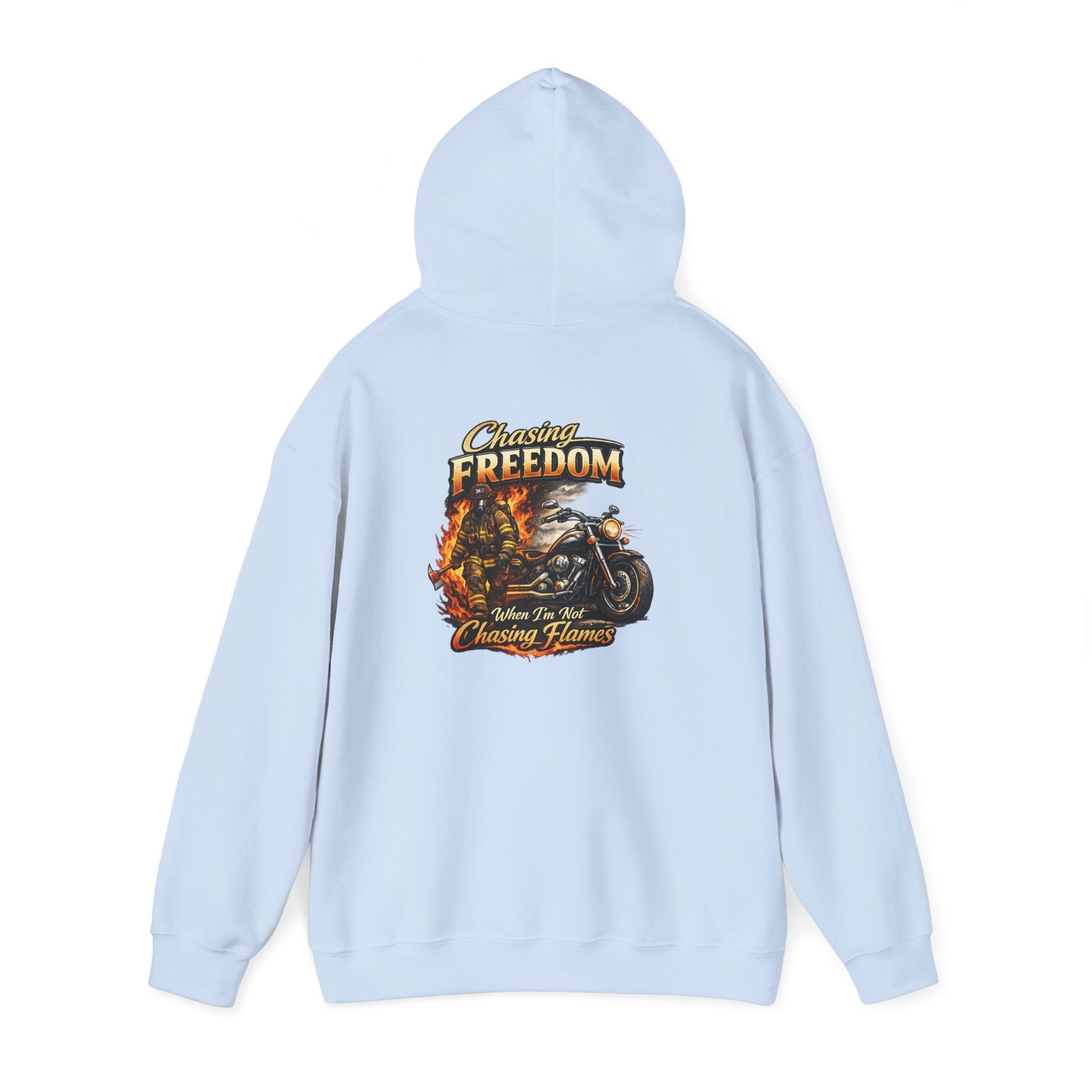Freedom Motorcycle Hoodie — Chasing Flame Biker Hooded Sweatshirt
