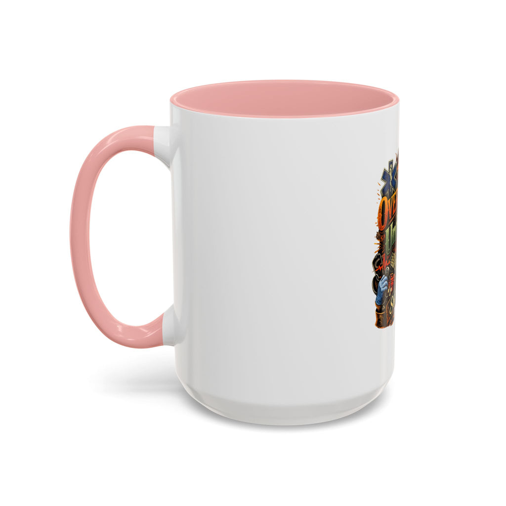 Overworked Underpaid Coffee Mug – "Still Worth It" Rustic Gift for Workers