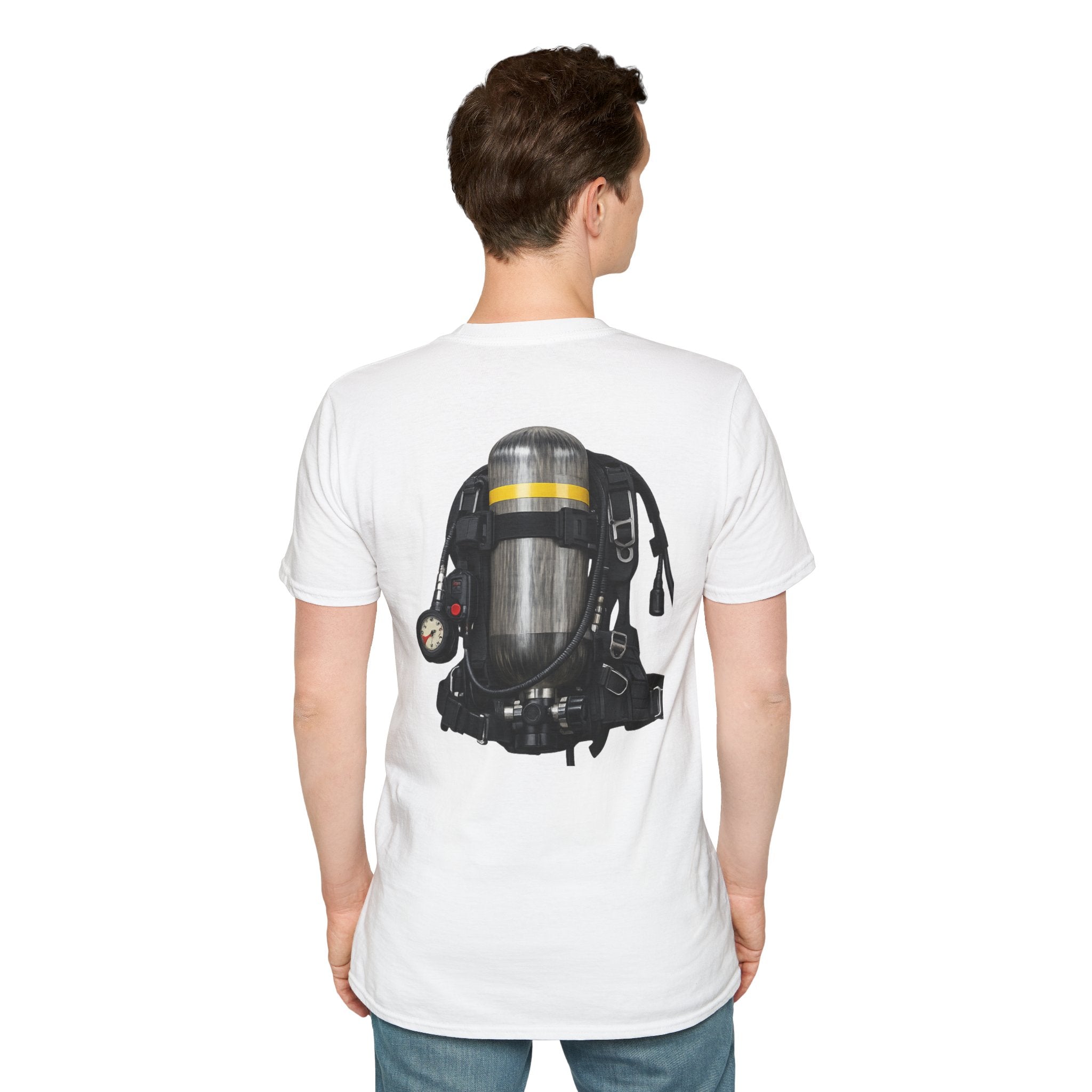 Firefighter SCBA T-Shirt – Self Contained Breathing Apparatus Tee